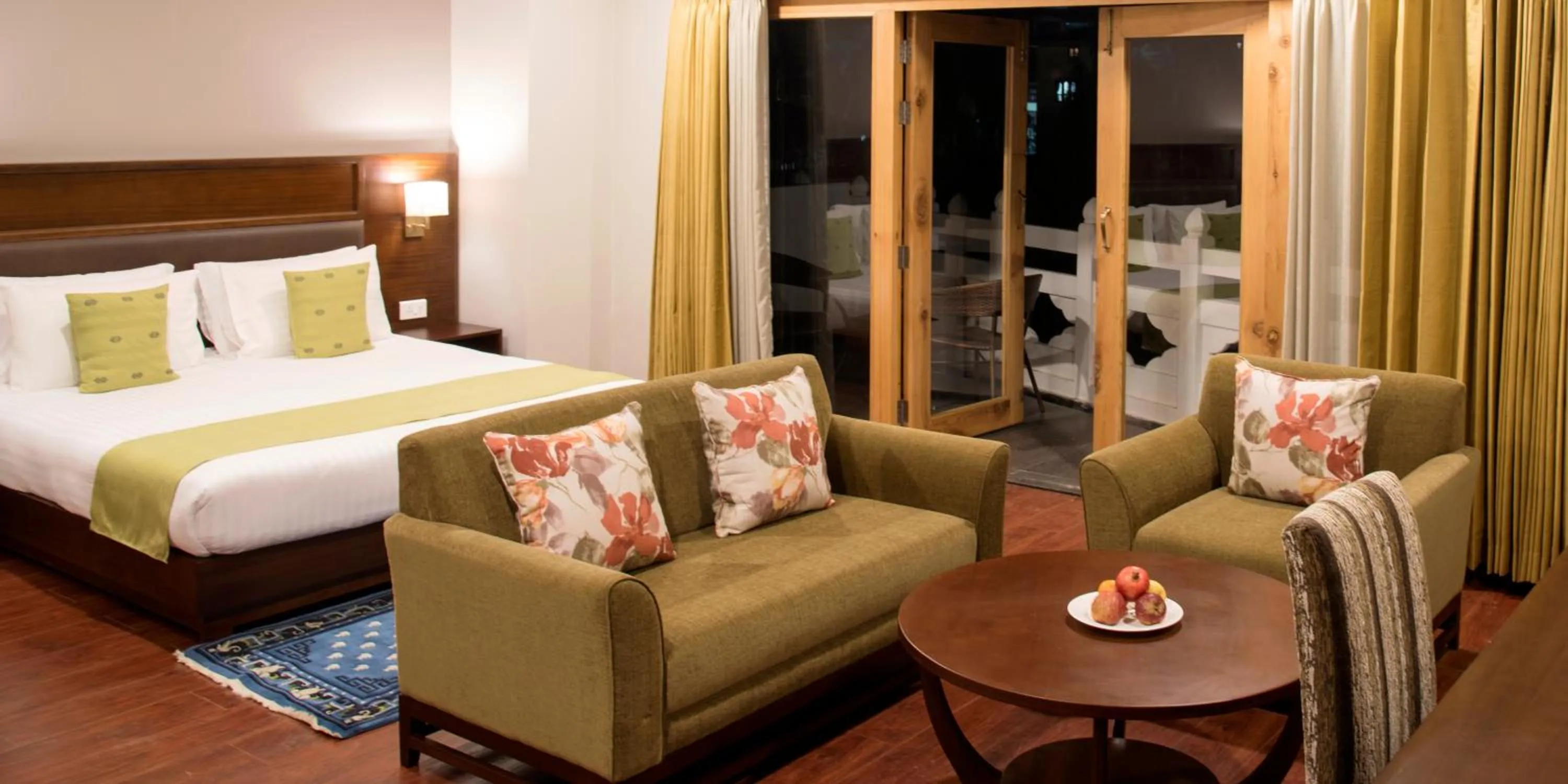 Night, Bed in CityHotel, Thimphu