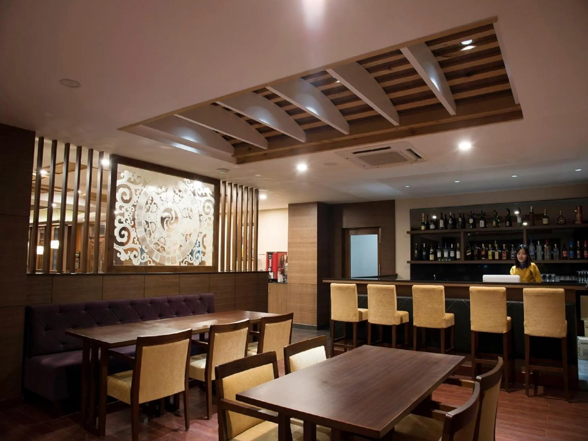 Lounge or bar in CityHotel, Thimphu