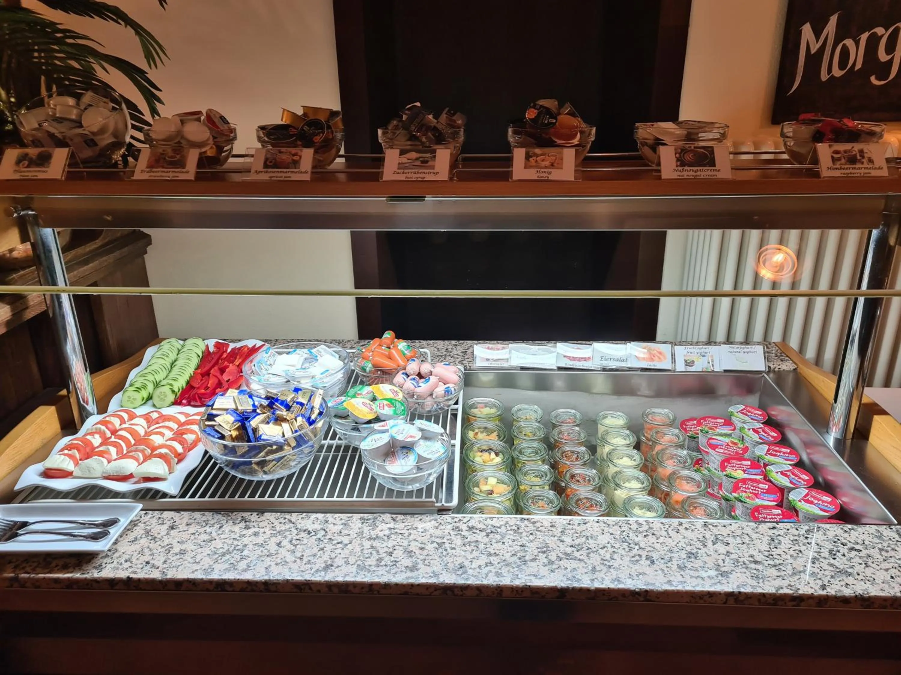 Breakfast in Hotel Brauhaus Wittenberg