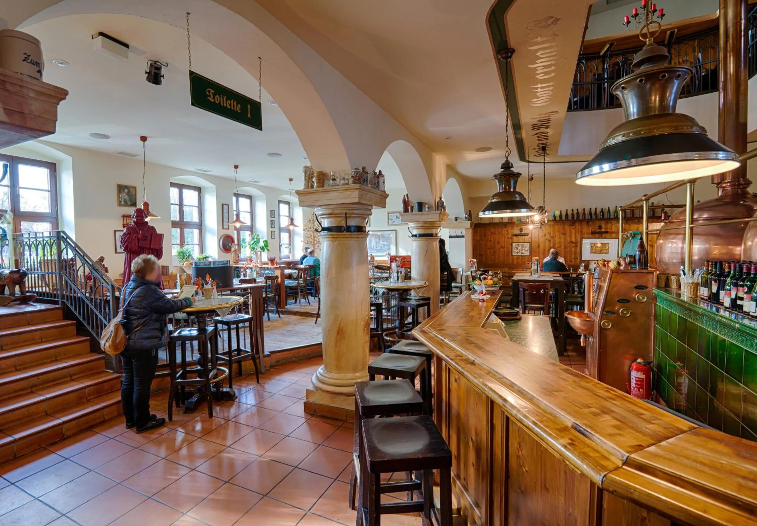 Property building in Hotel Brauhaus Wittenberg