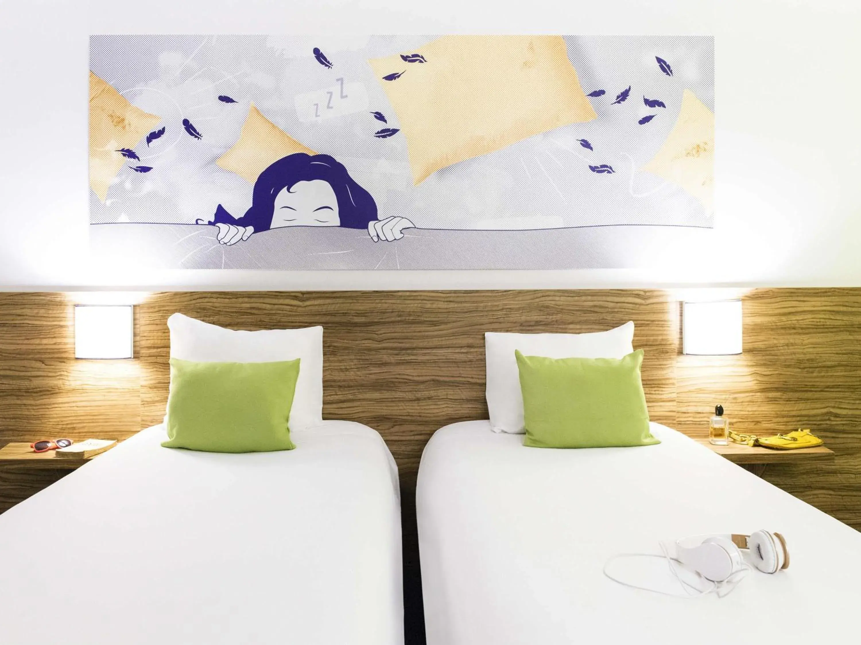 Bedroom, Bed in ibis Styles Louvain-la-Neuve Hotel and Events Bedroom, Bed in ibis Styles Louvain-la-Neuve Hotel and Events