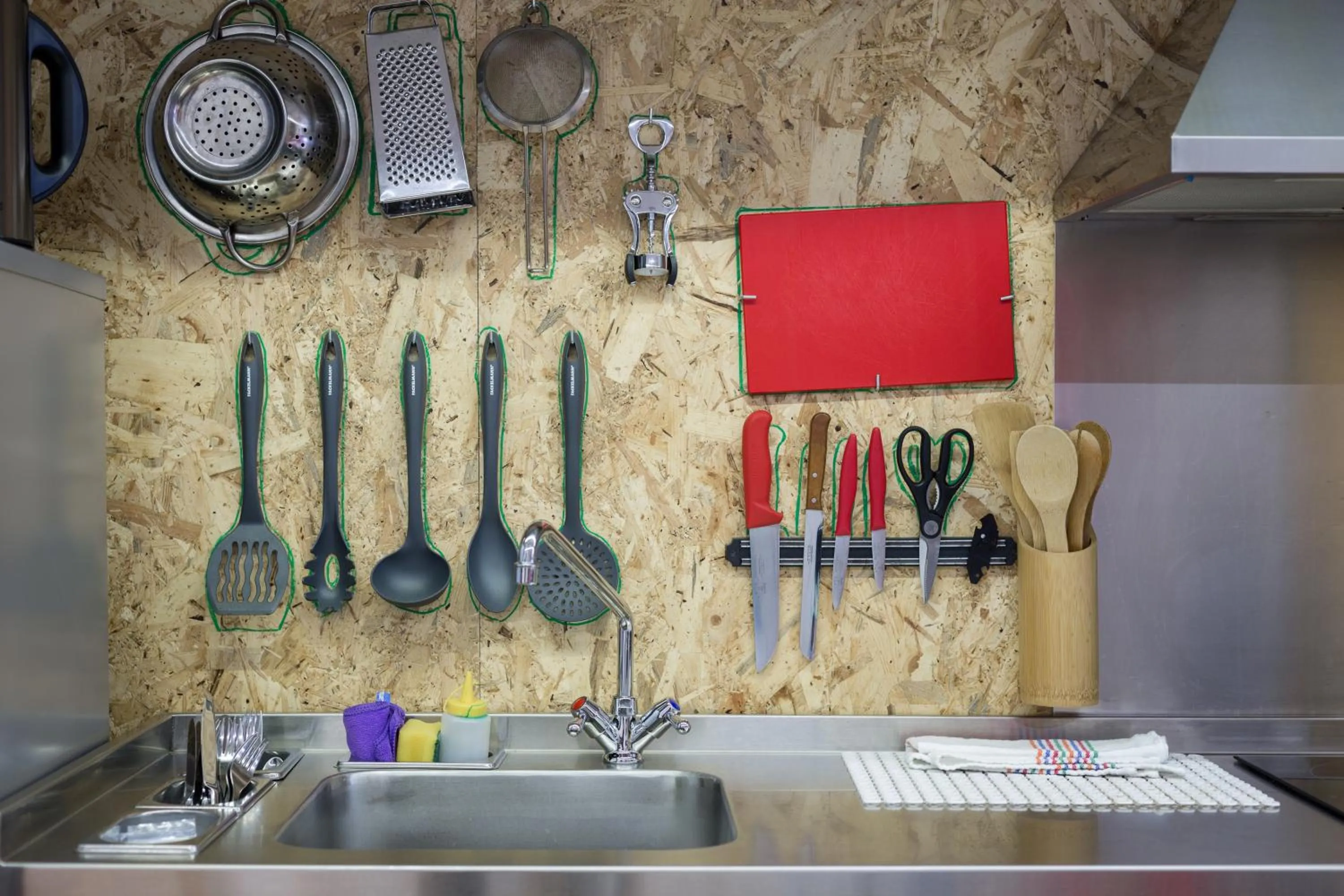 Kitchen or kitchenette in Tomate Rooms