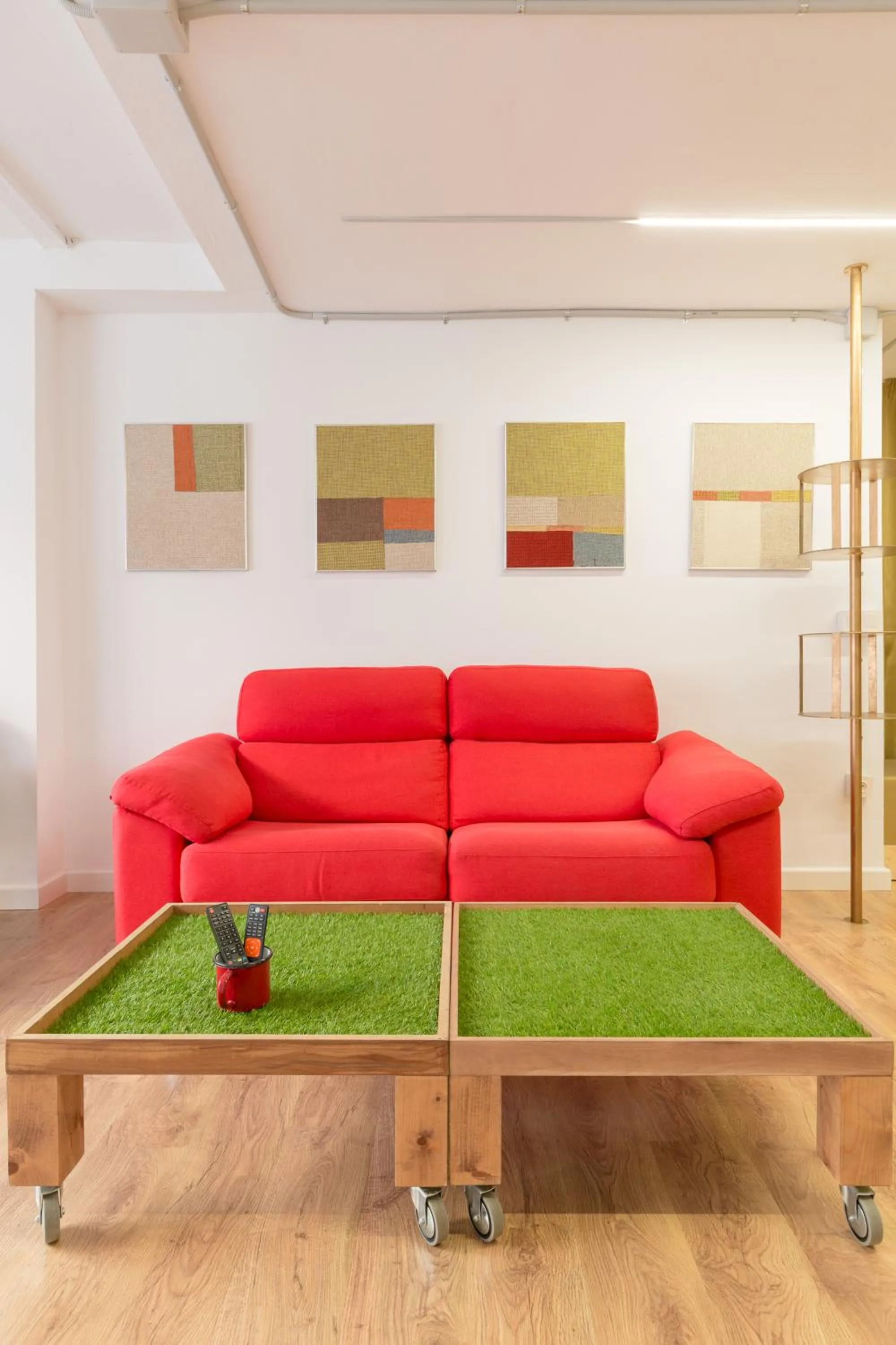 Living room in Tomate Rooms