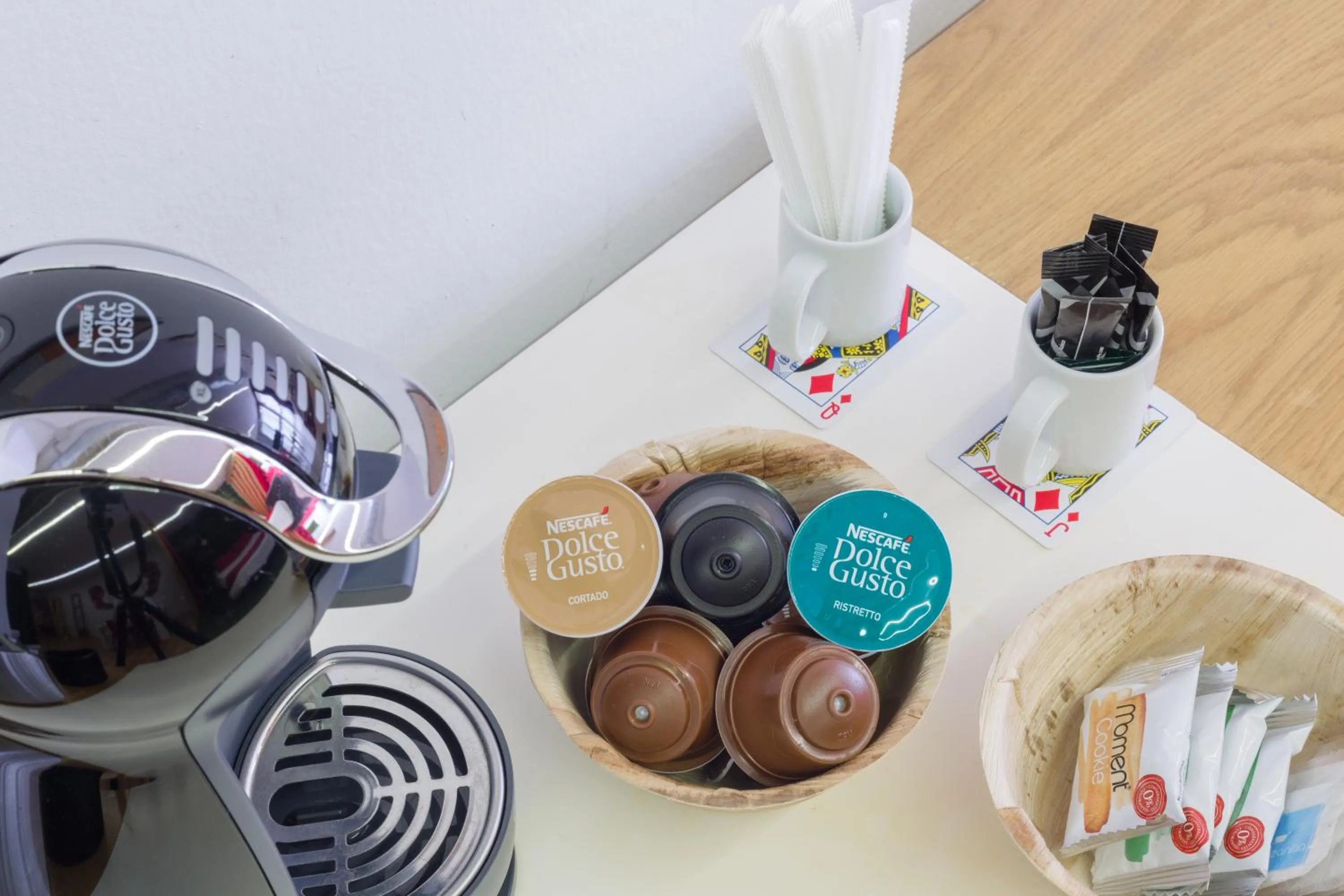 Coffee/tea facilities in Tomate Rooms