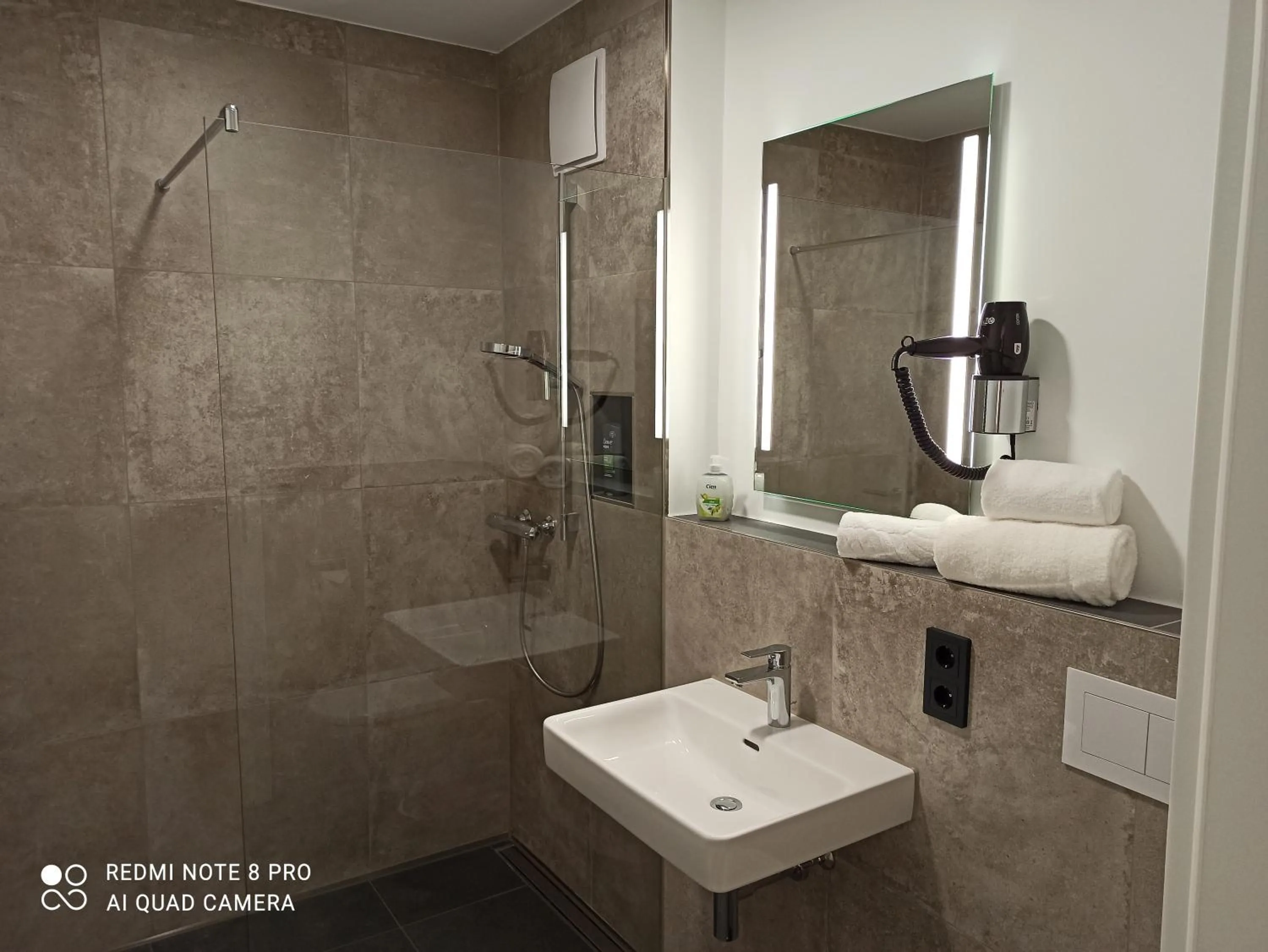 Bathroom in Landgasthaus Hotel Eggert