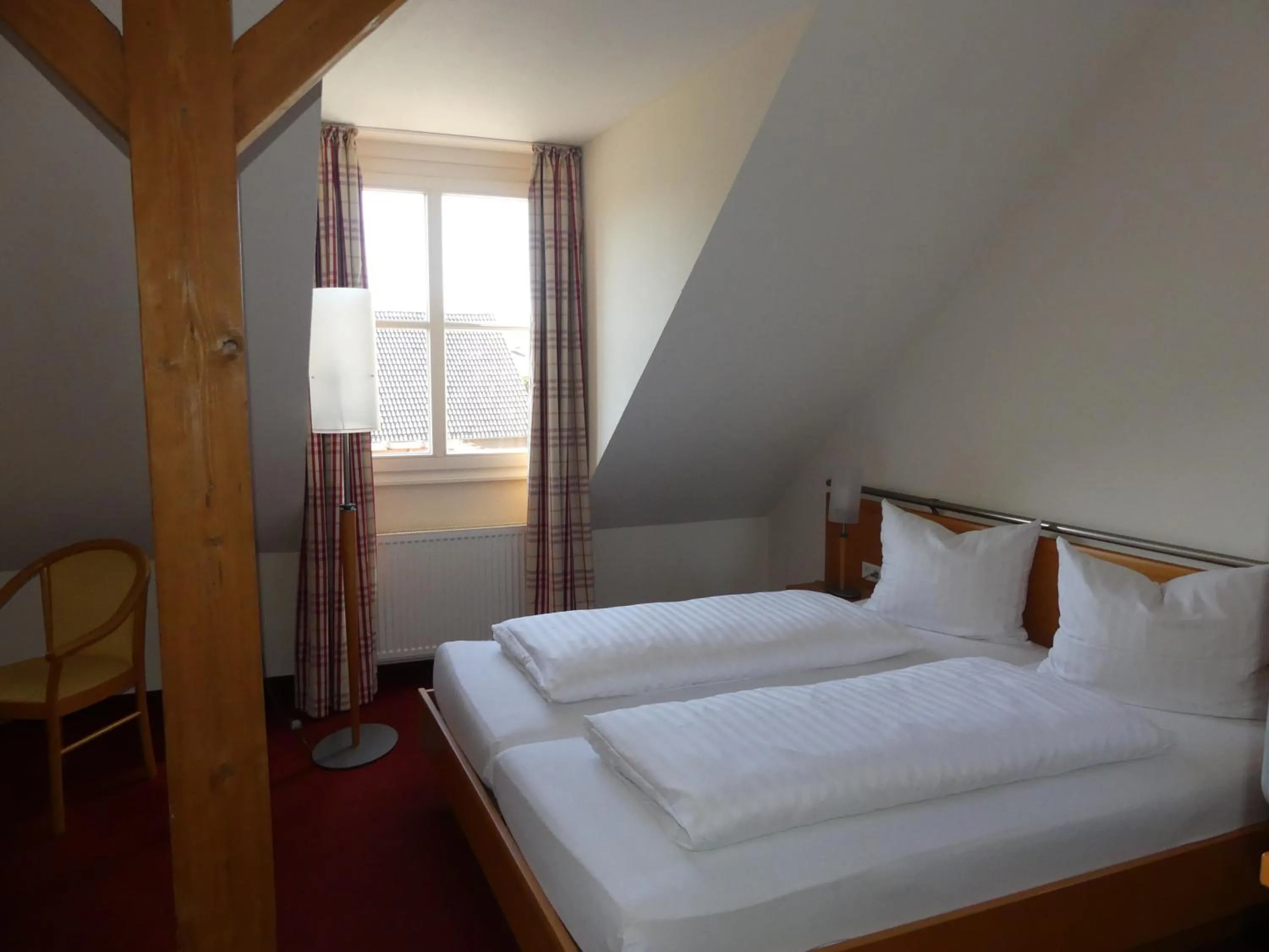 Bed in Landgasthaus Hotel Eggert