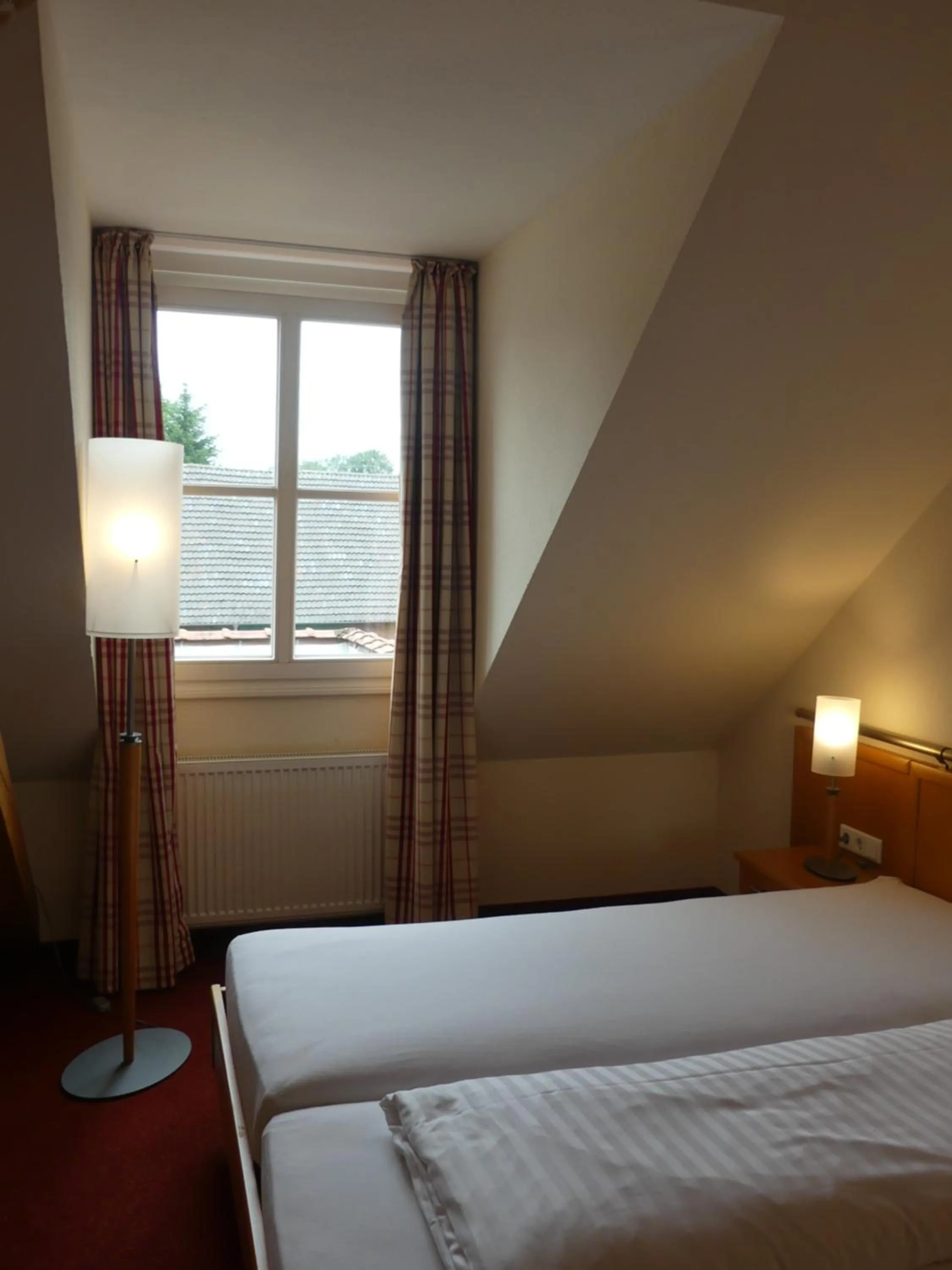 Bed in Landgasthaus Hotel Eggert