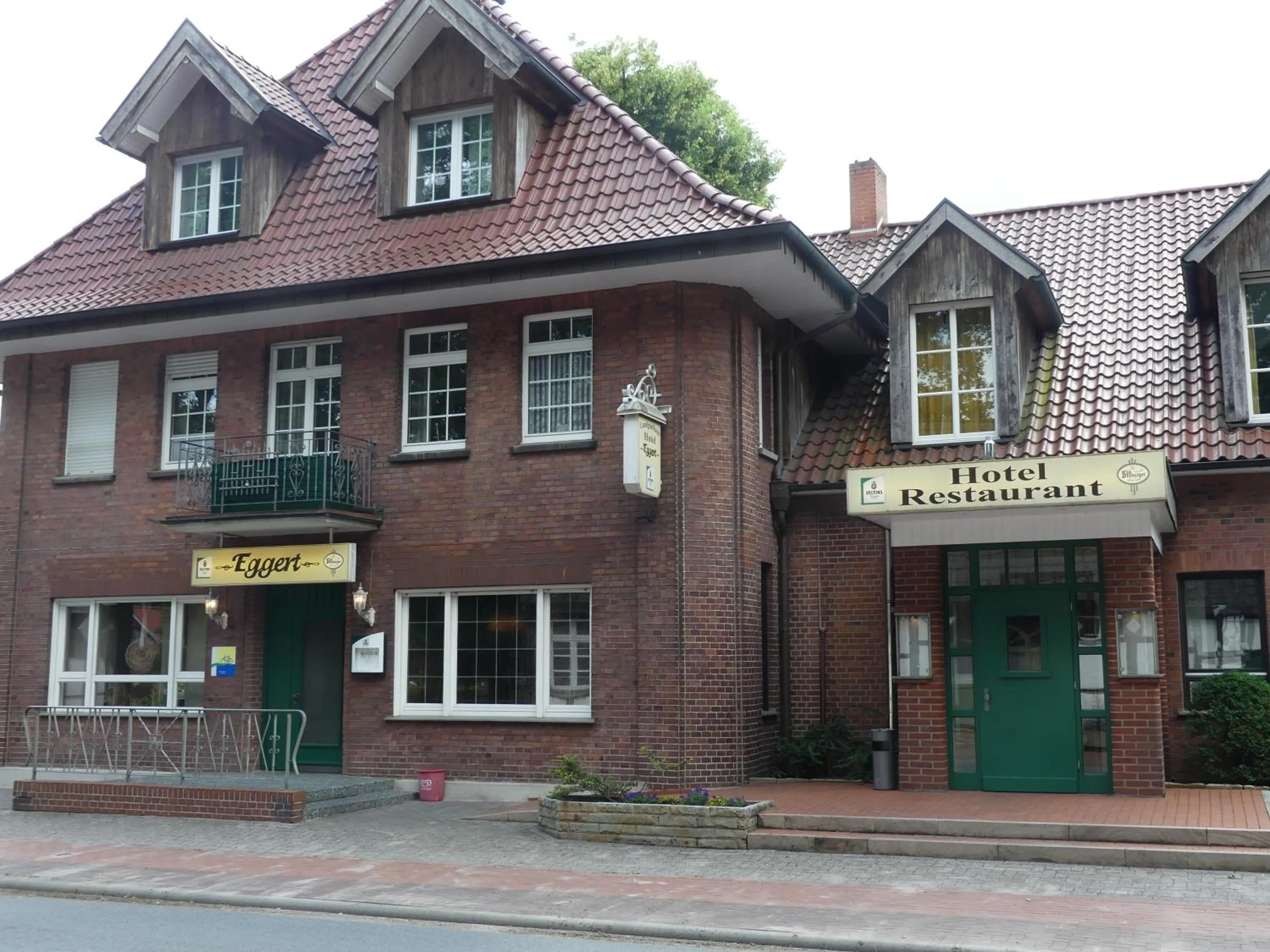 Property building in Landgasthaus Hotel Eggert