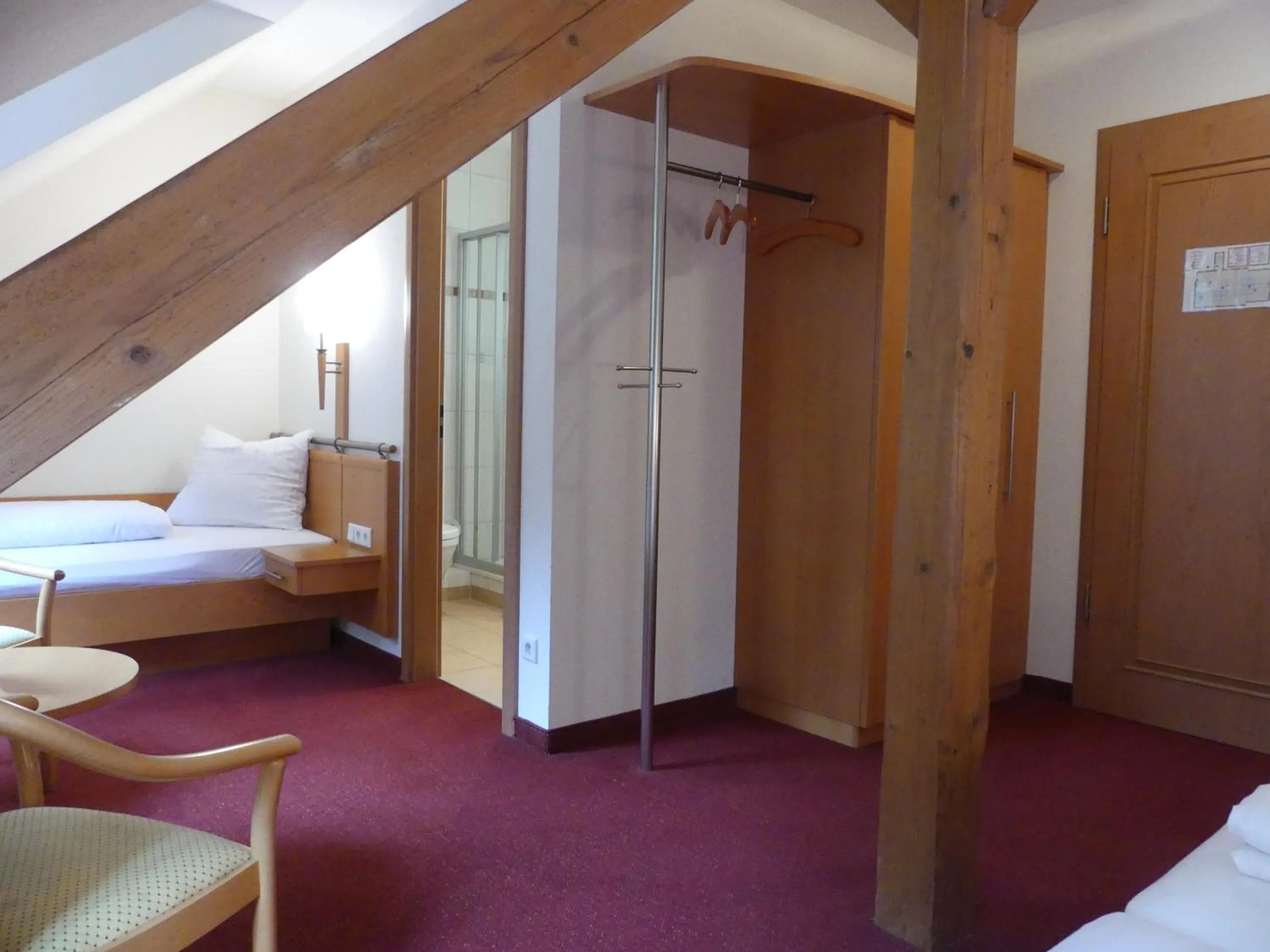Photo of the whole room, Bed in Landgasthaus Hotel Eggert