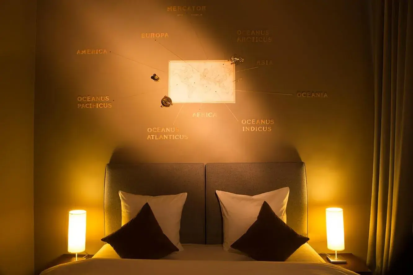 Bed in Hotel The Neufchatel Bed in Hotel The Neufchatel