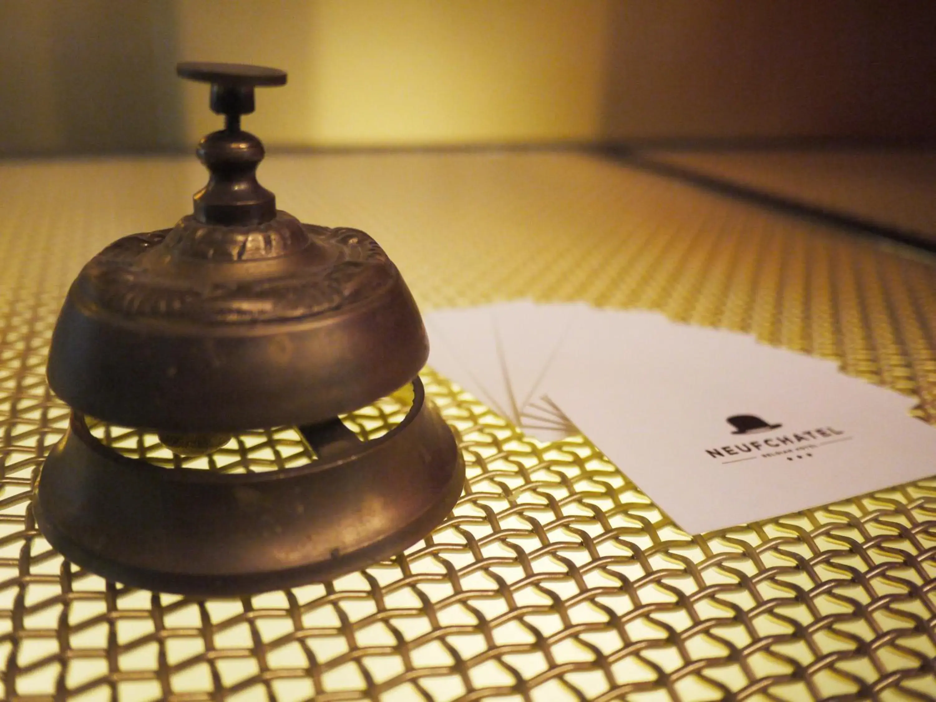 Lobby or reception in Hotel The Neufchatel Lobby or reception in Hotel The Neufchatel