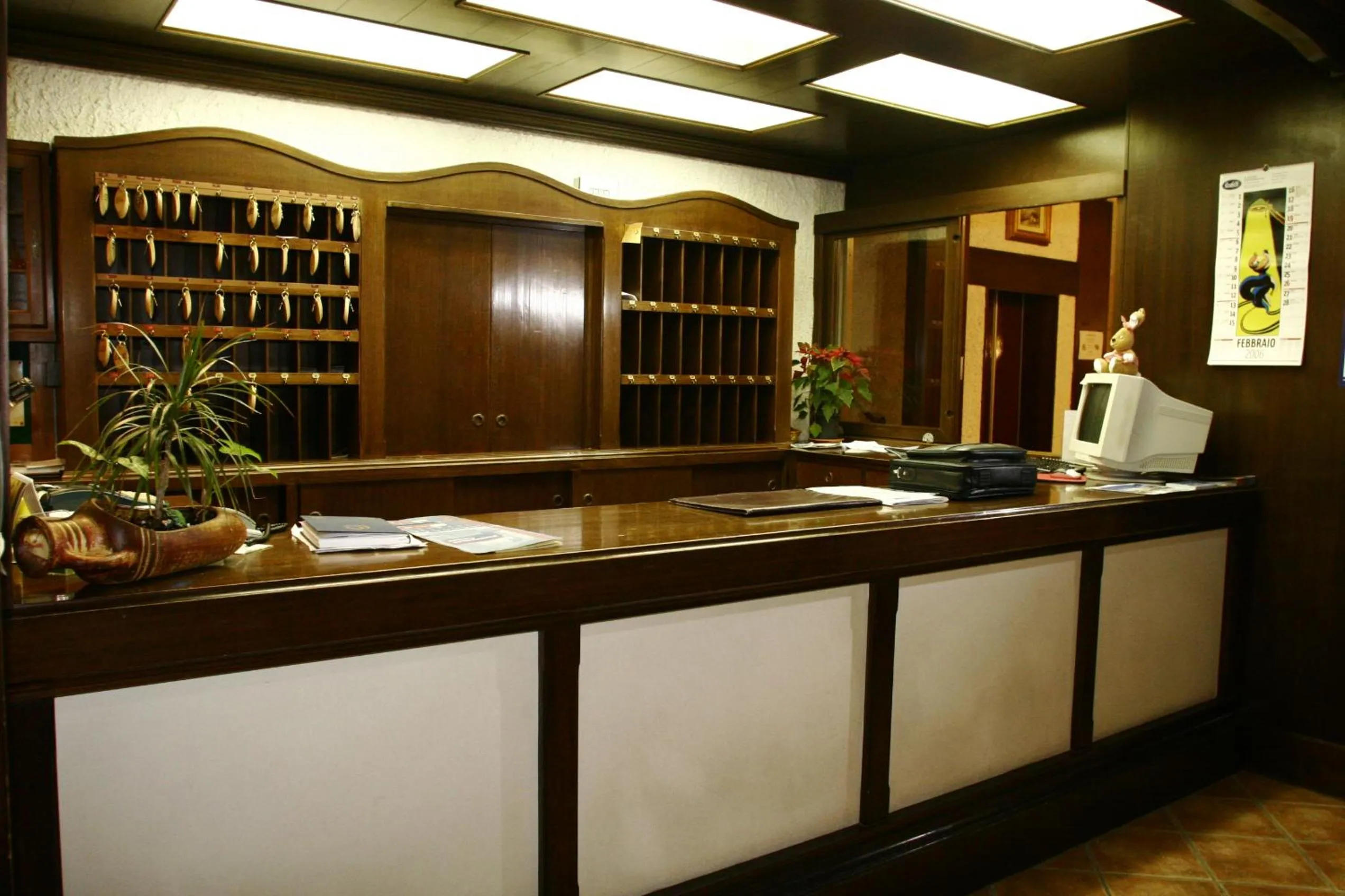 Lobby or reception in Hotel Galassia