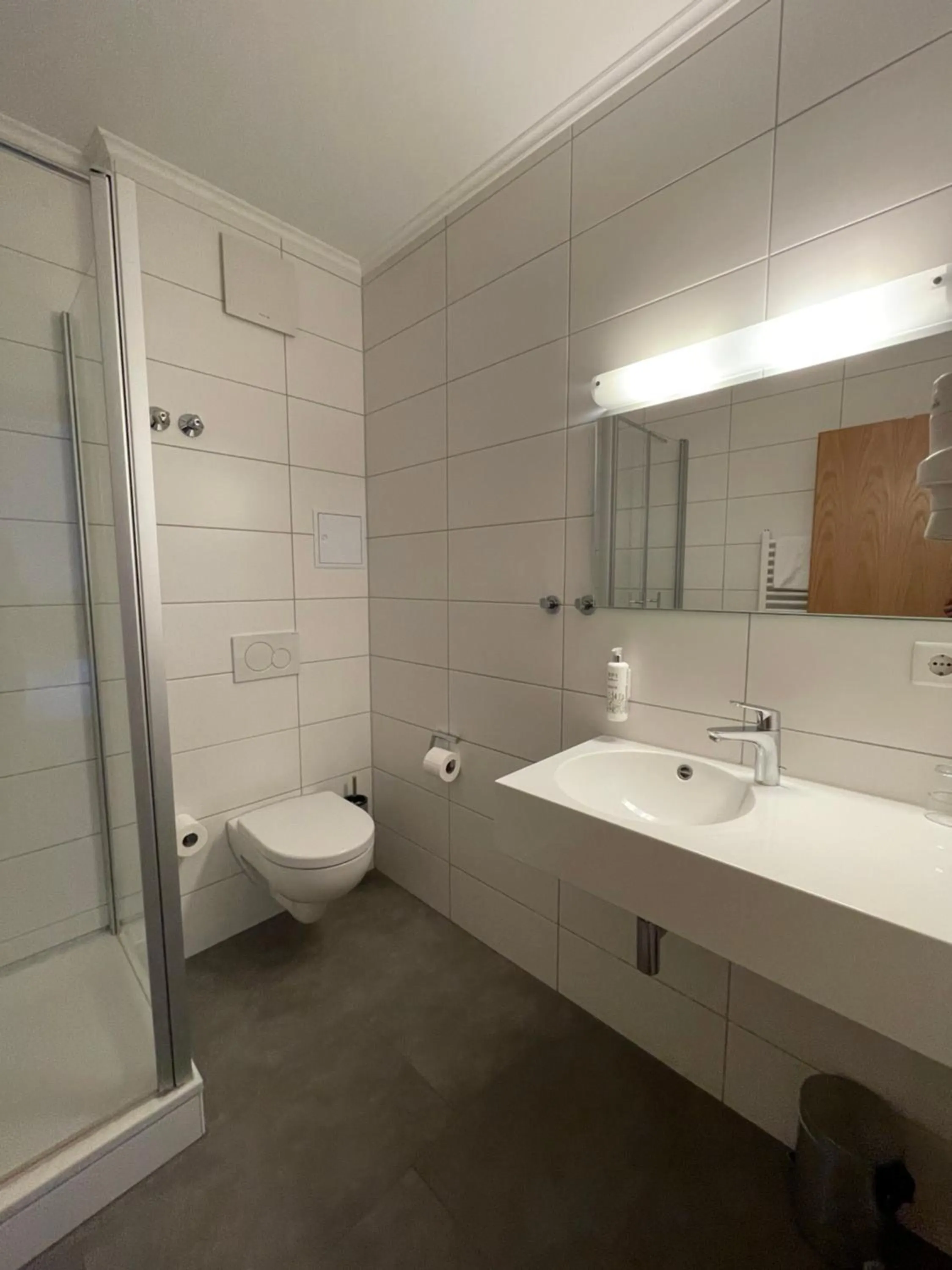 Shower in Hotel Wolfsjäger