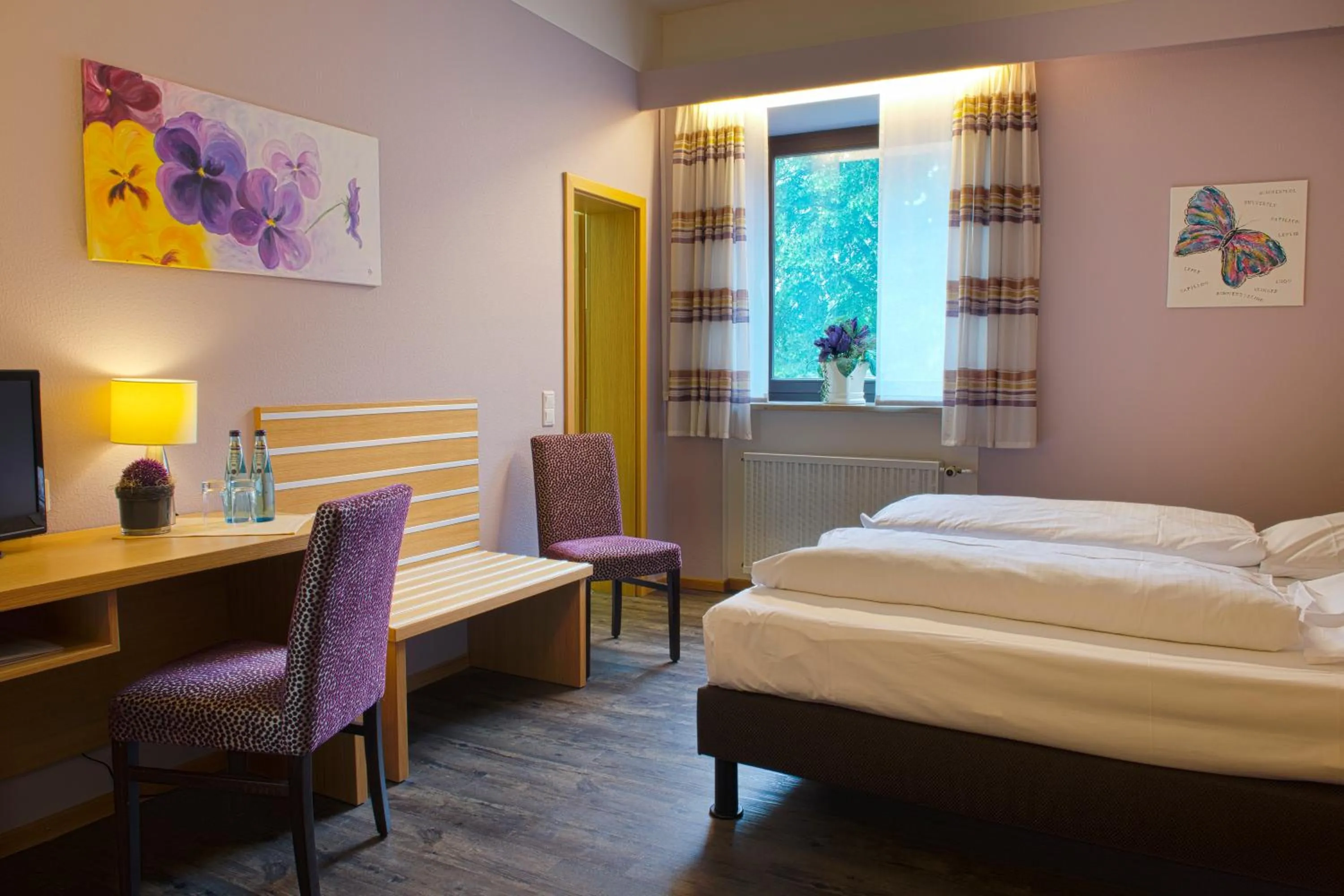 Bed in Hotel Wolfsjäger