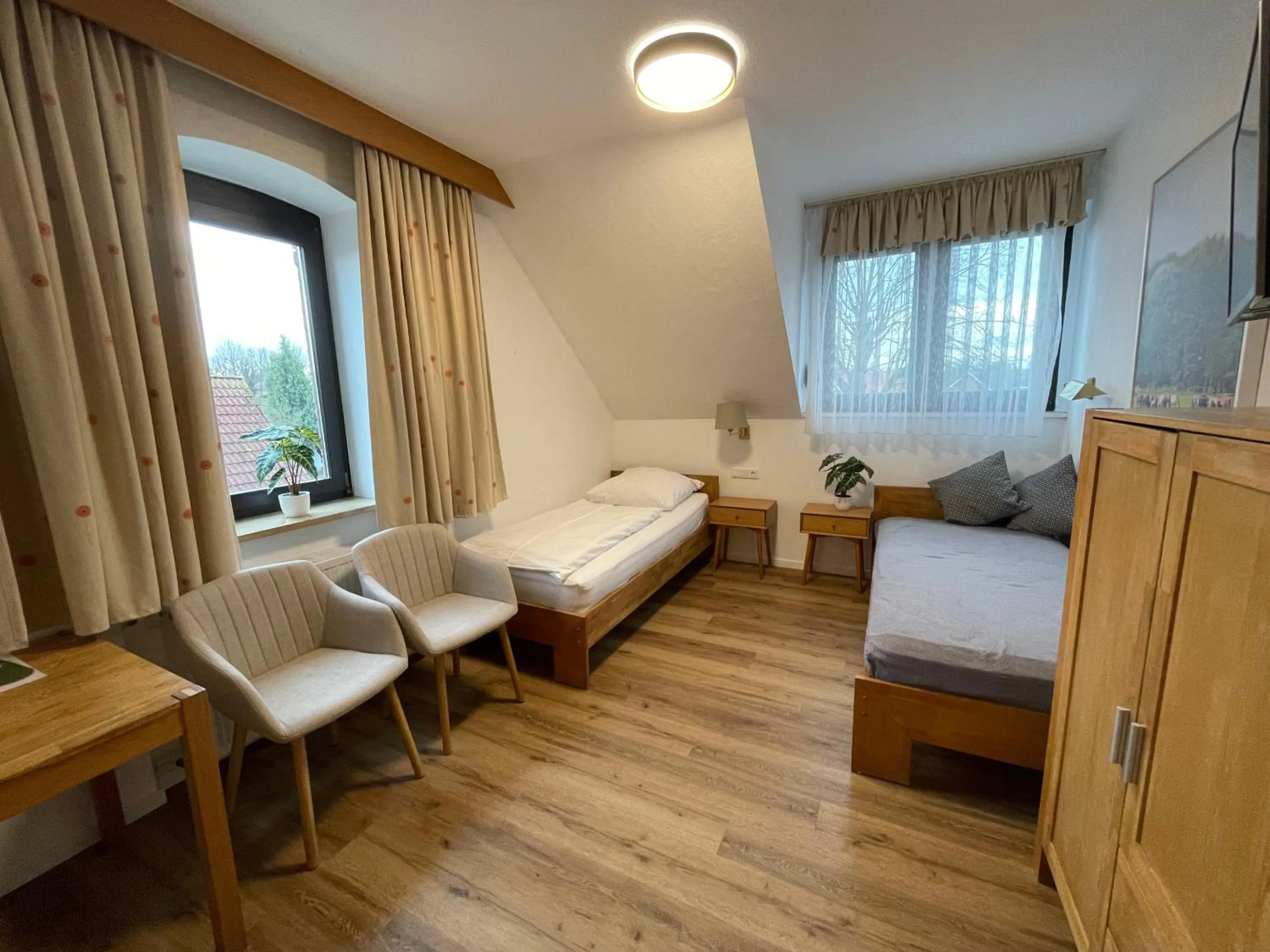 Bed in Hotel Wolfsjäger