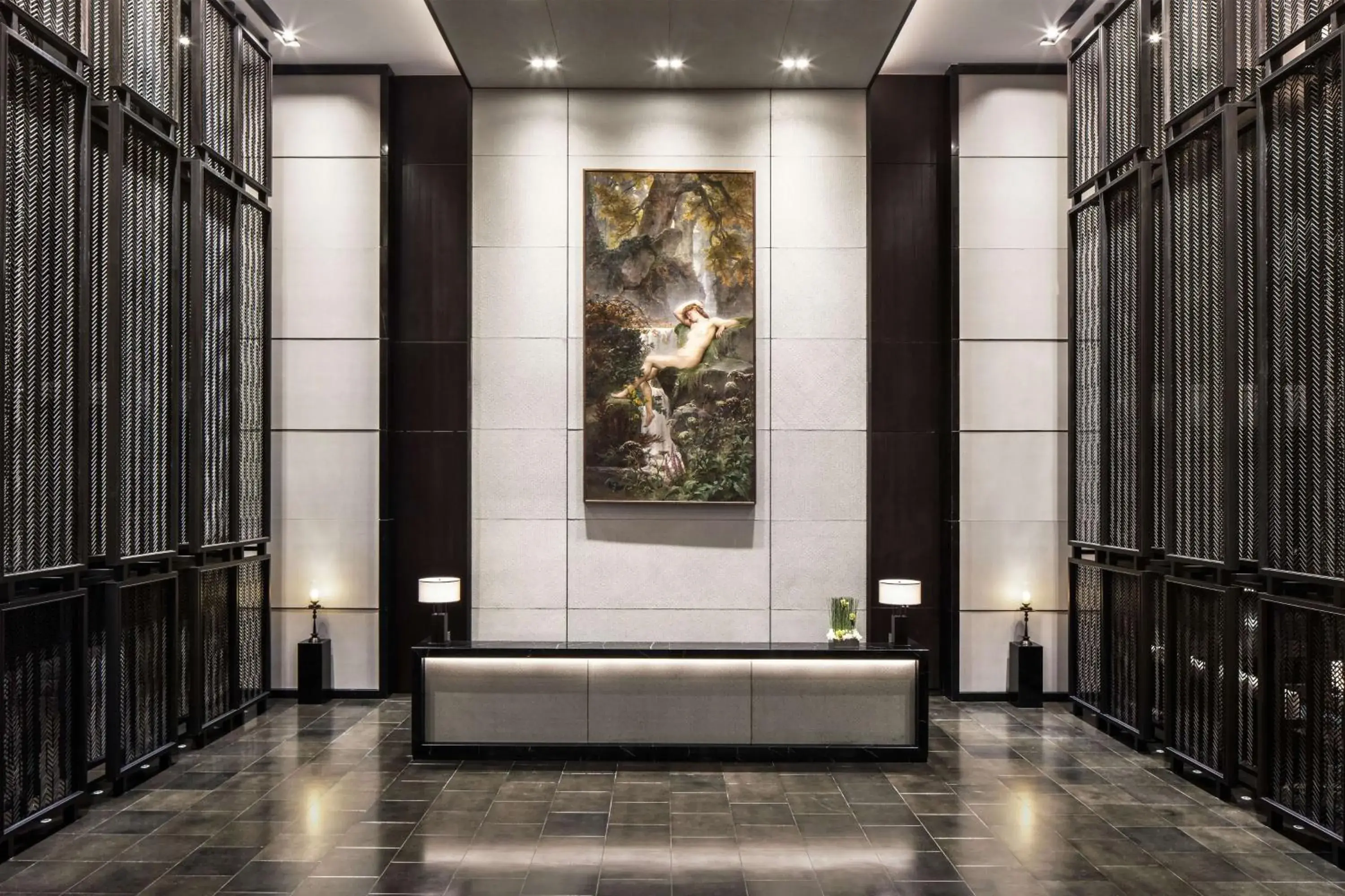 Lobby or reception in Hilton Ningbo Dongqian Lake Lobby or reception in Hilton Ningbo Dongqian Lake