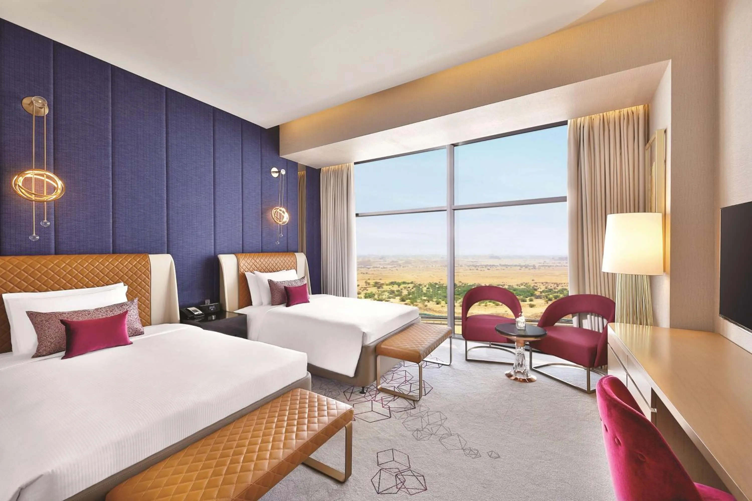 Bedroom, Bed in AlRayyan Hotel Doha, Curio Collection by Hilton