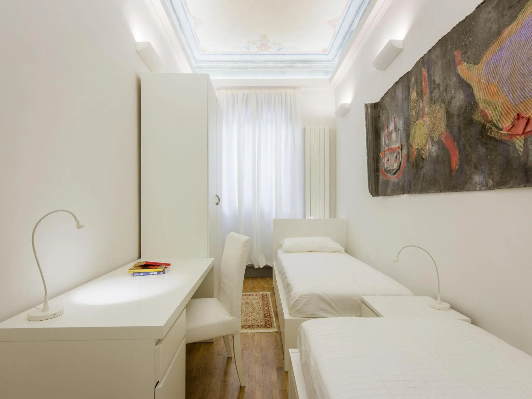 Bedroom, Bed in Apartments Florence - Duomo Art