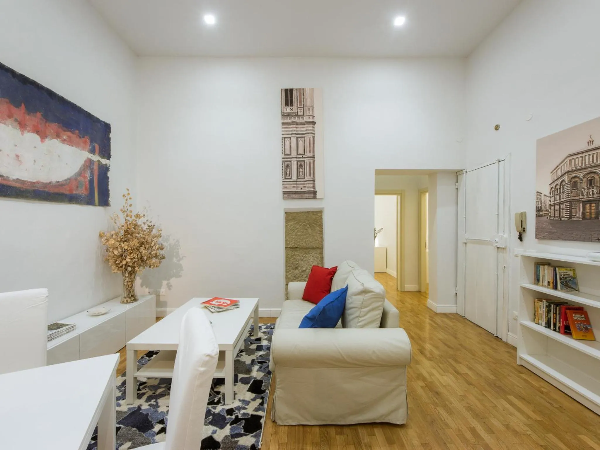 Living room in Apartments Florence - Duomo Art