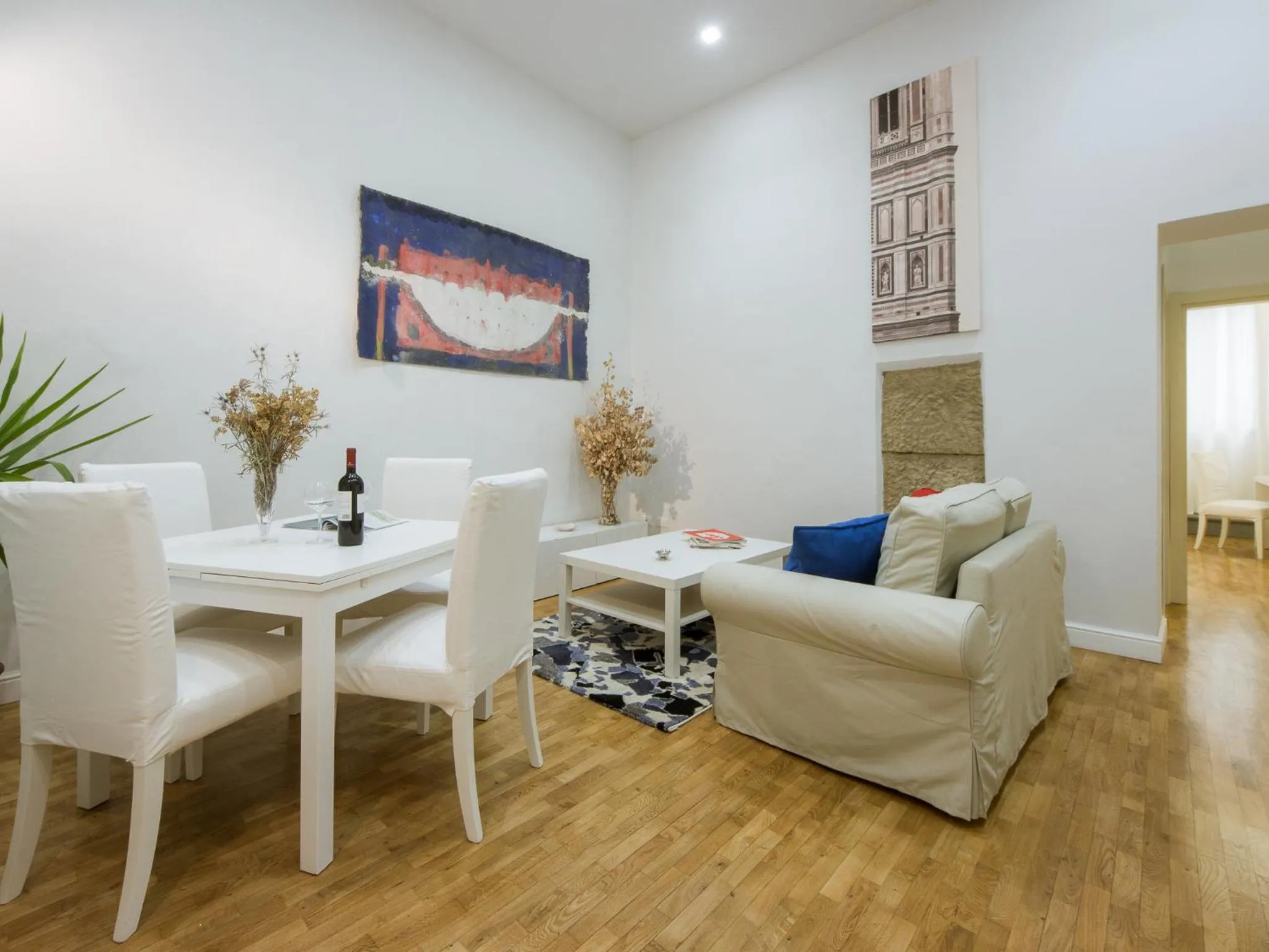 Living room in Apartments Florence - Duomo Art