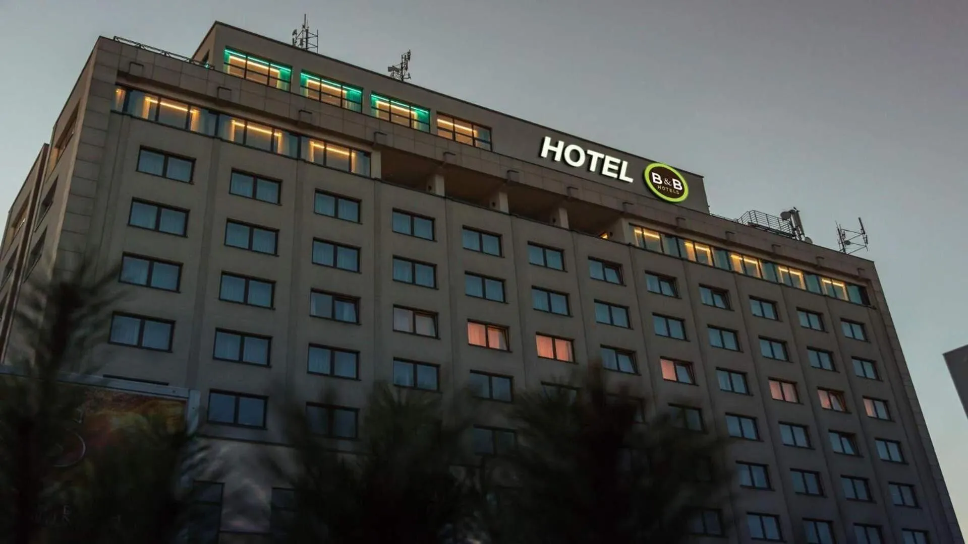 Property building in B&B Hotel Nowy Targ Centrum