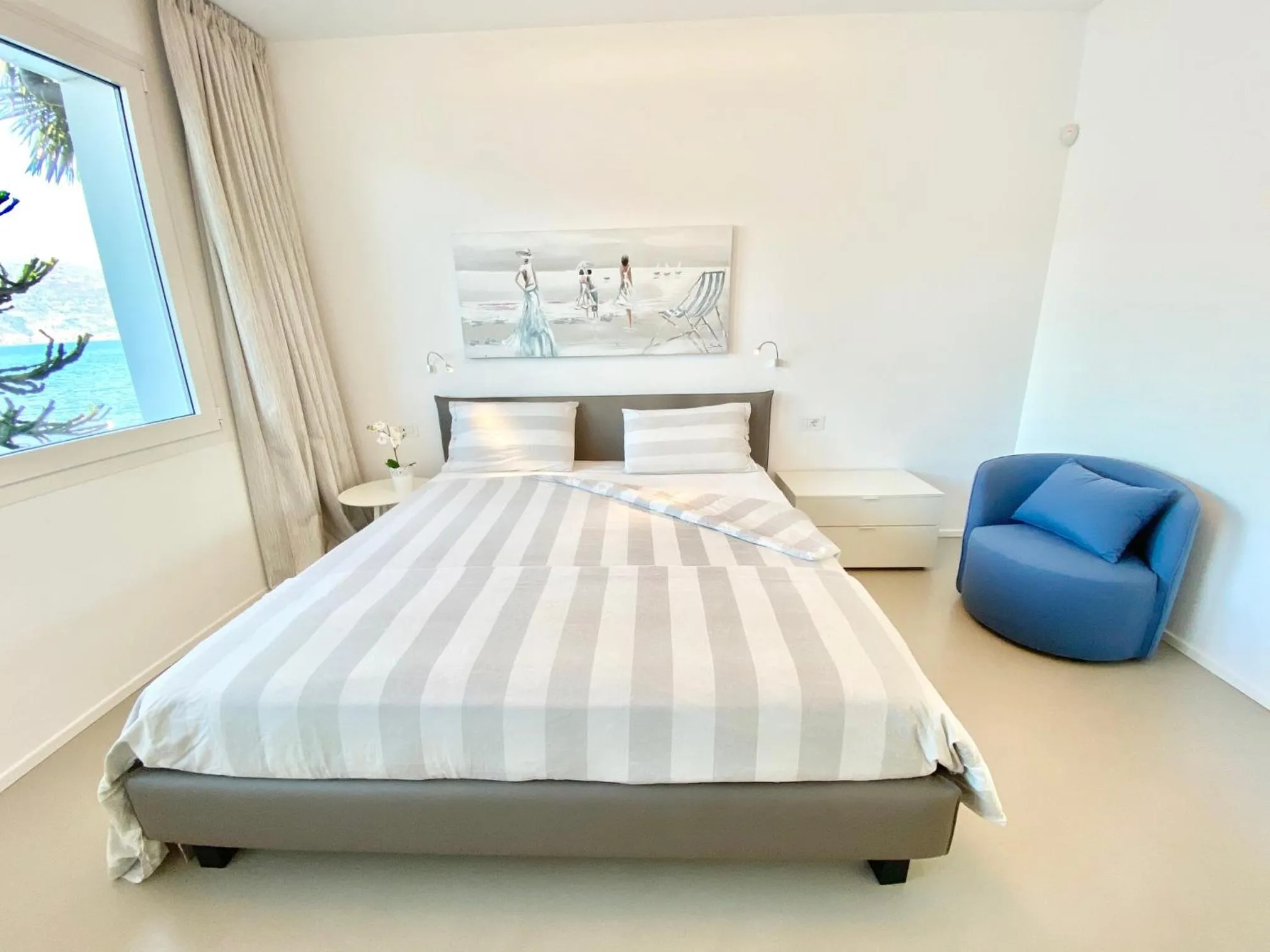 Bed in Villa Poseidon