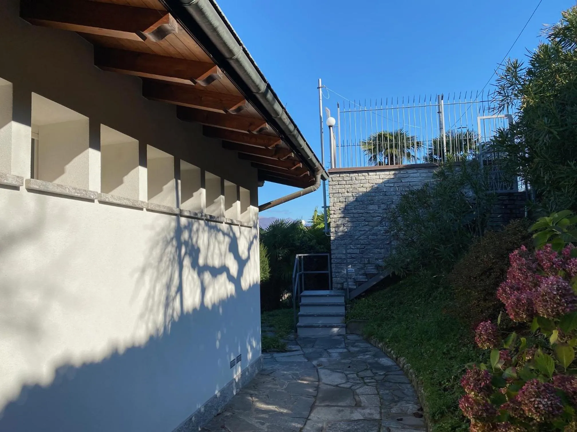 Facade/entrance in Villa Poseidon
