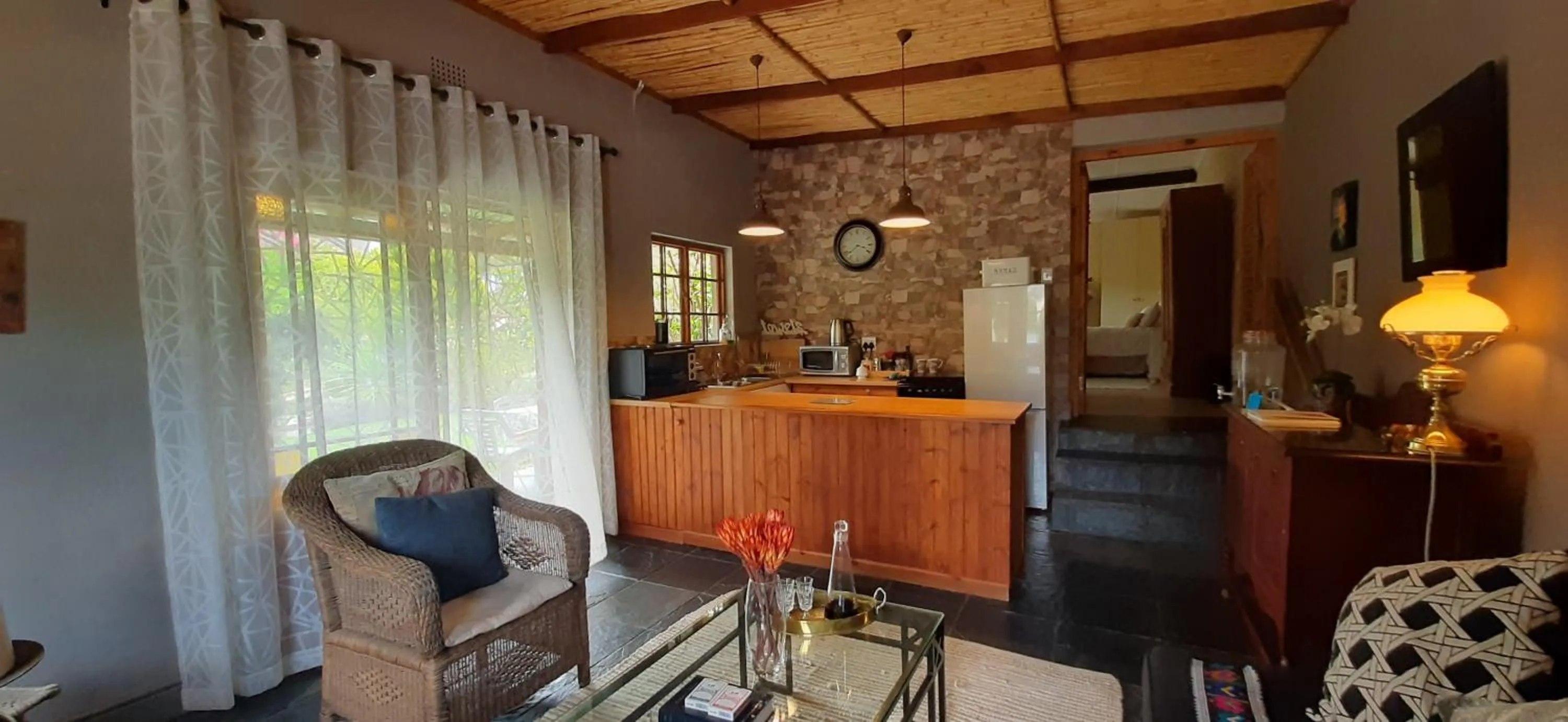 Living room in Abigail's Garden Cottage