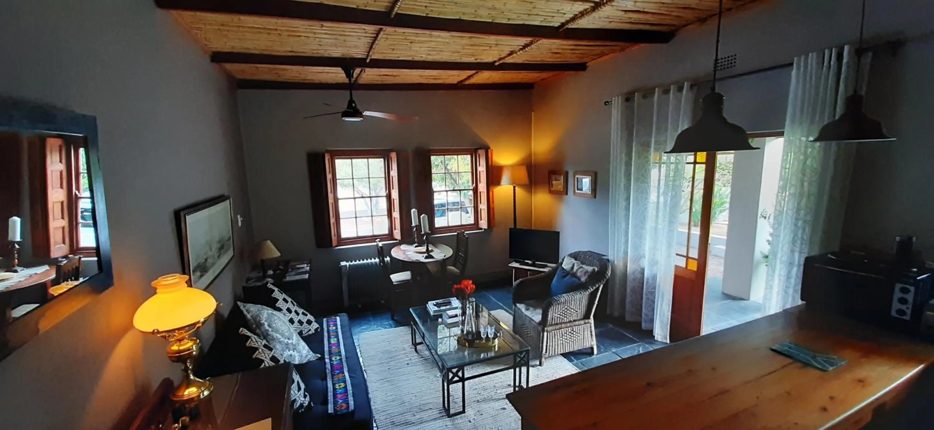 Living room in Abigail's Garden Cottage