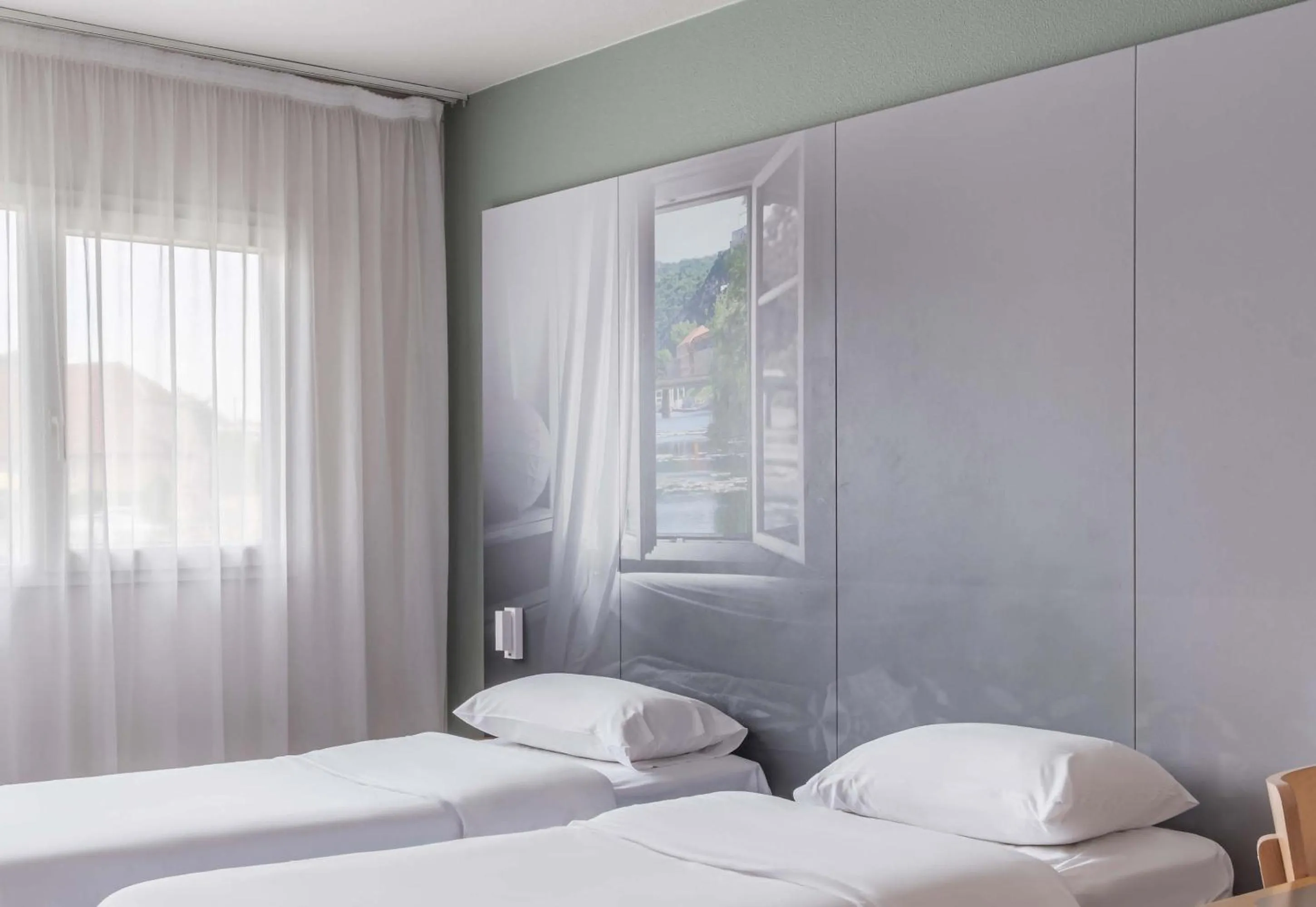 Bedroom, Bed in B&B HOTEL Besançon Chateaufarine