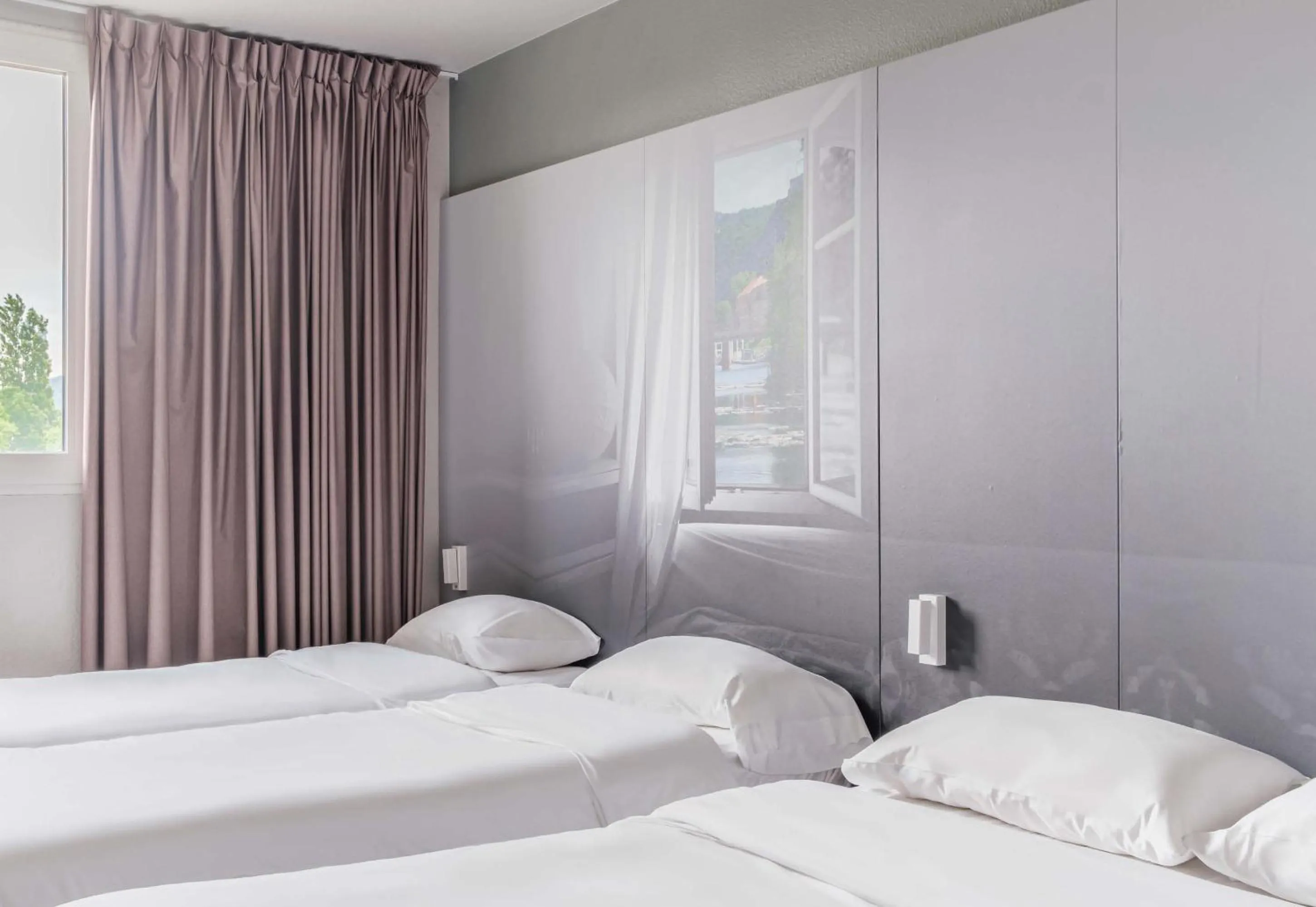 Bedroom, Bed in B&B HOTEL Besançon Chateaufarine