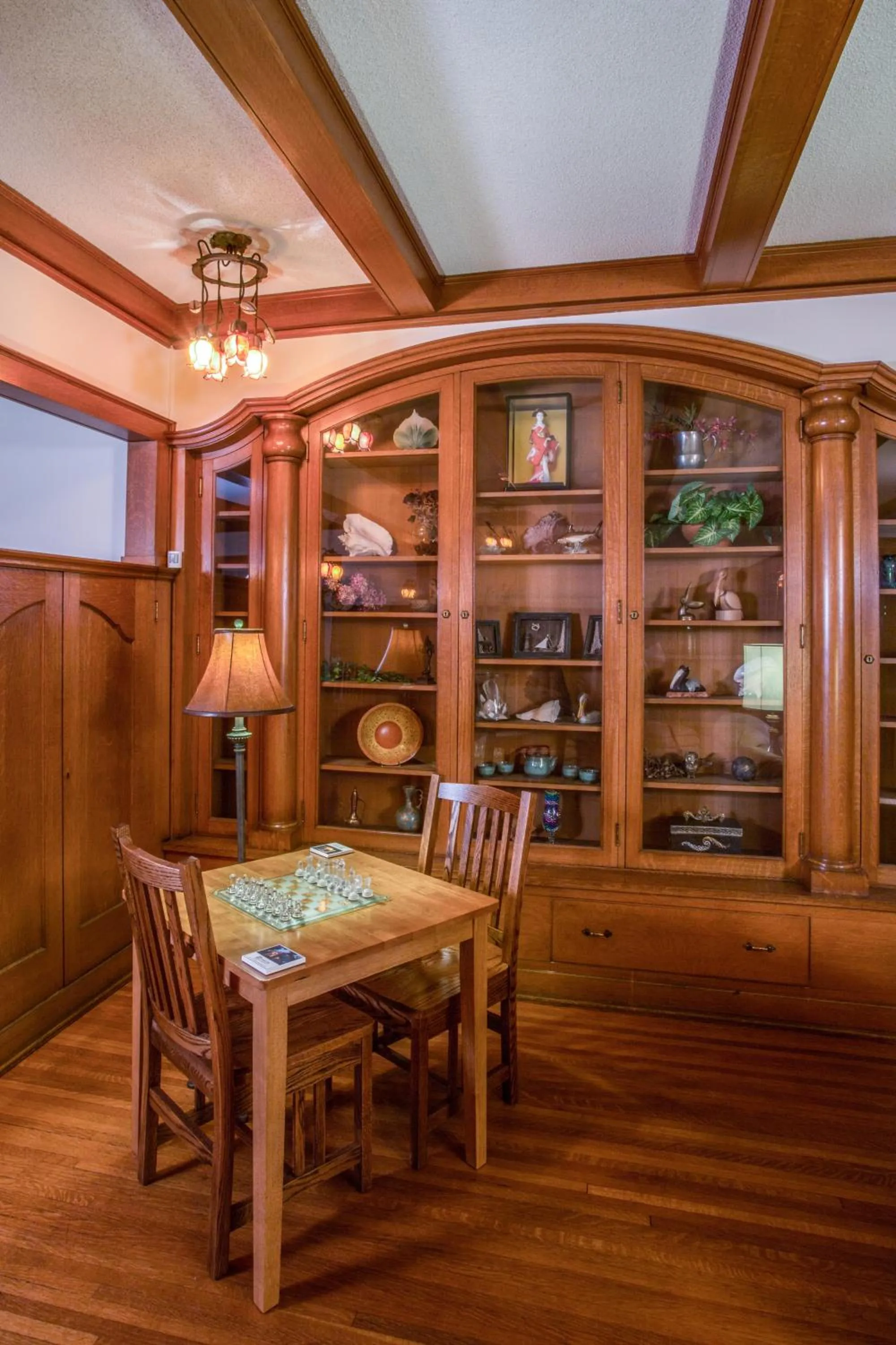 Seating area in Stewart Inn