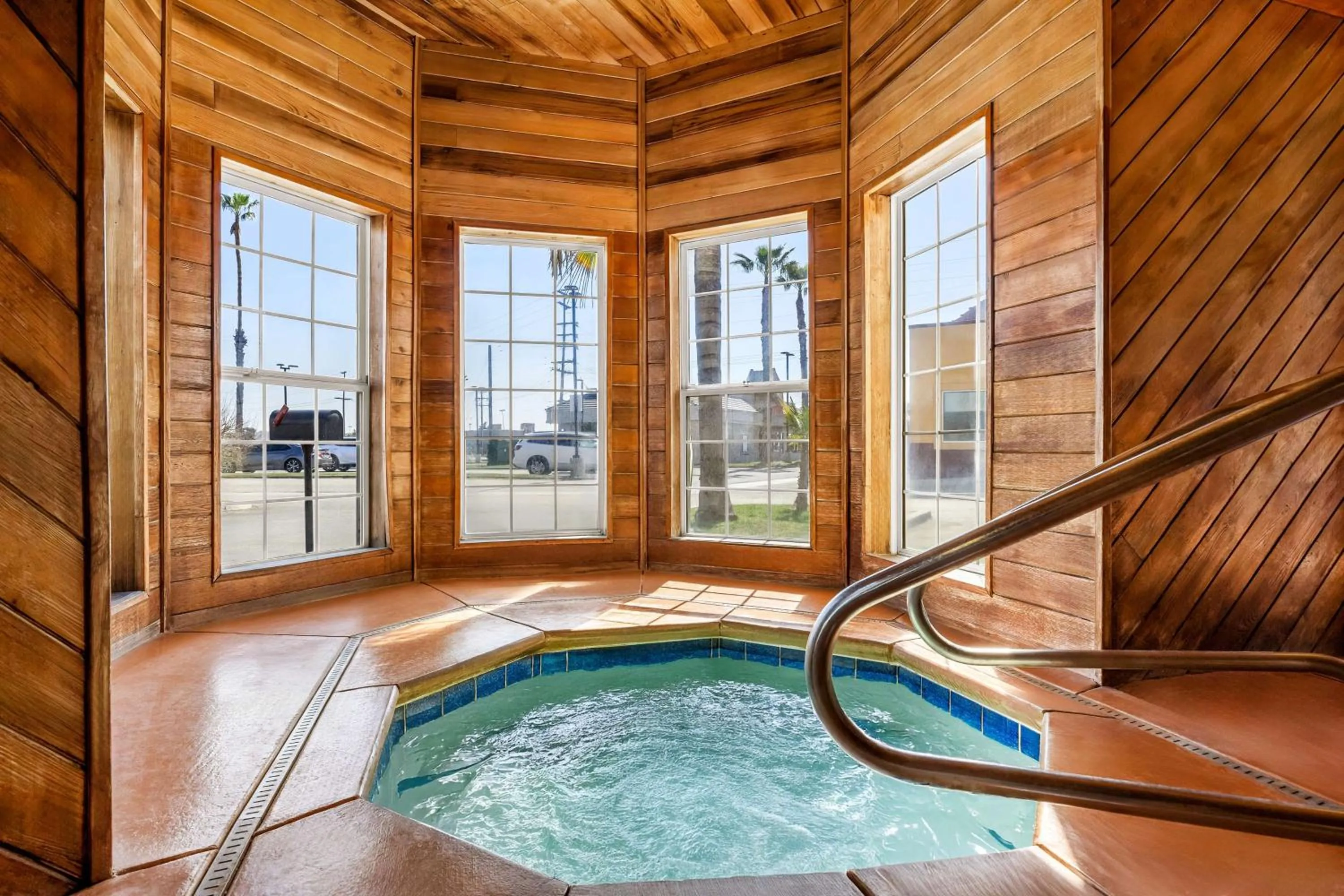 Pool view in Best Western Liberty Inn