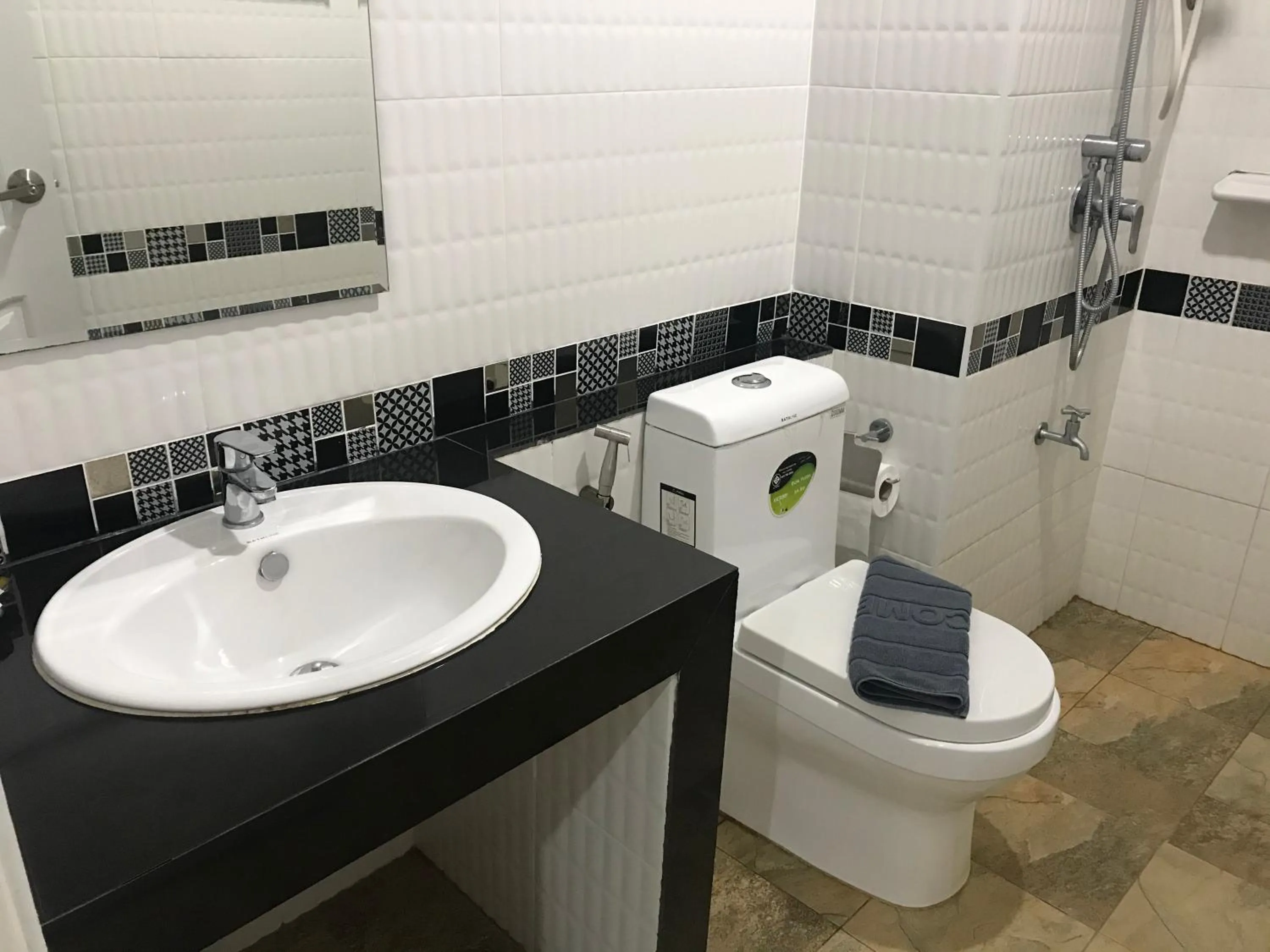 Bathroom in TTT Hotel