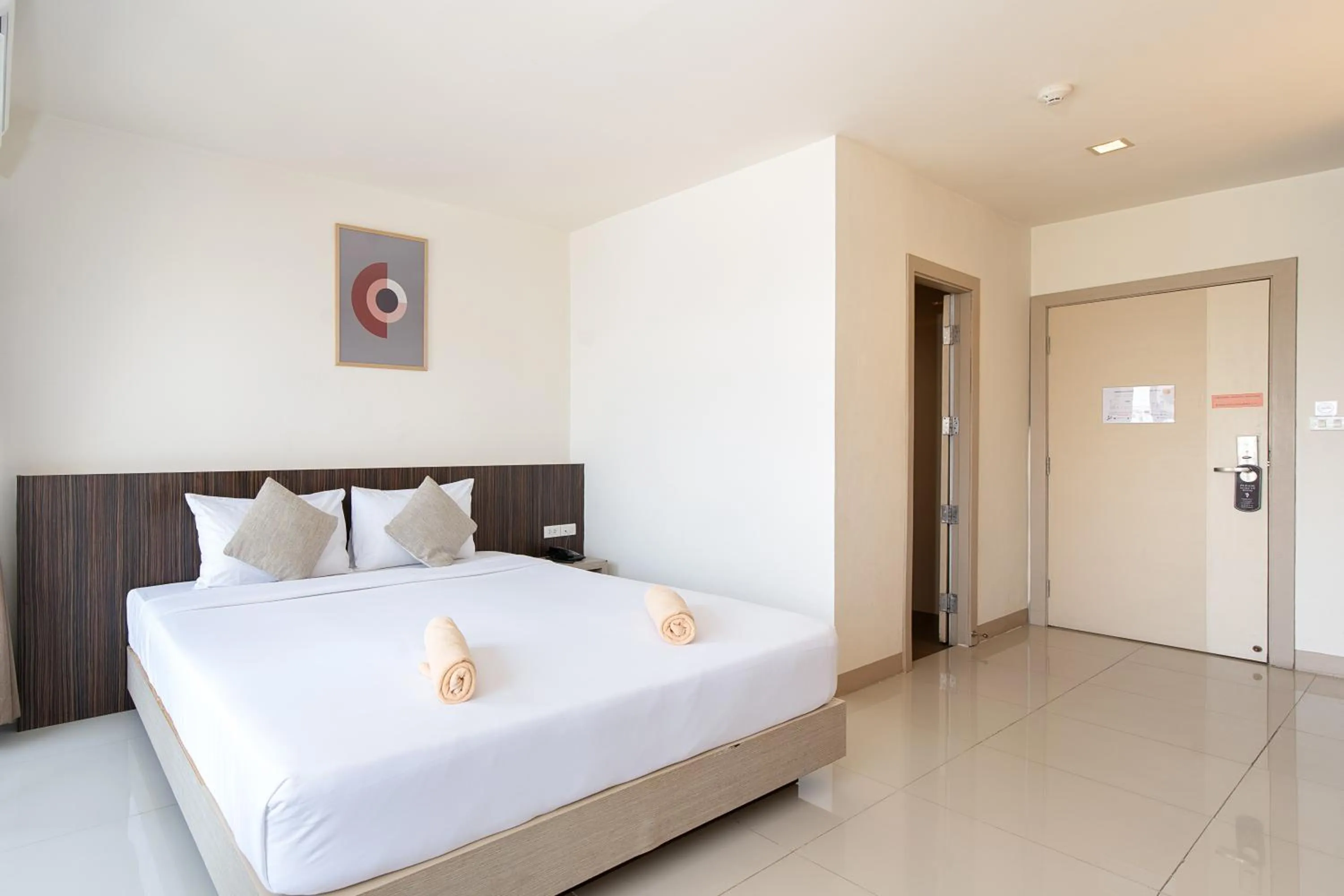 Bed in Leenova Hotel