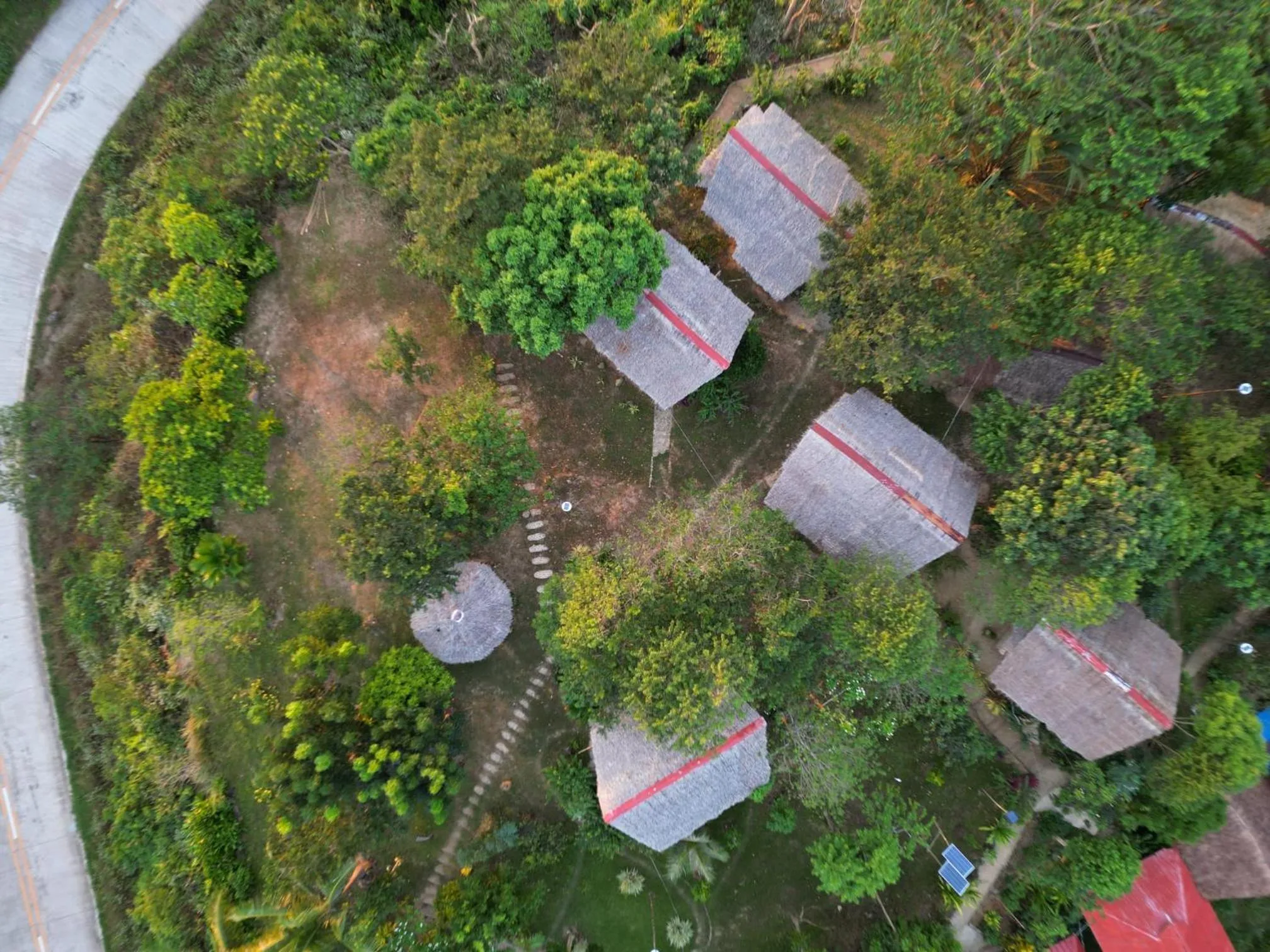 Bird's eye view in Erlittop Nature Lodge