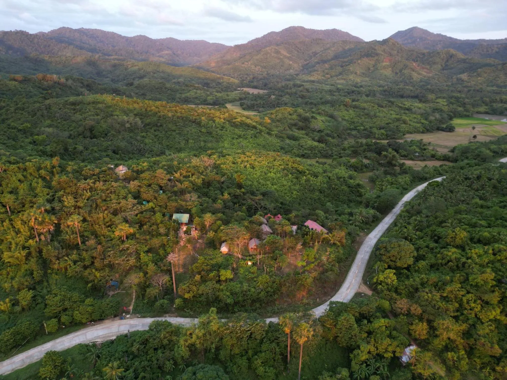 Natural landscape in Erlittop Nature Lodge