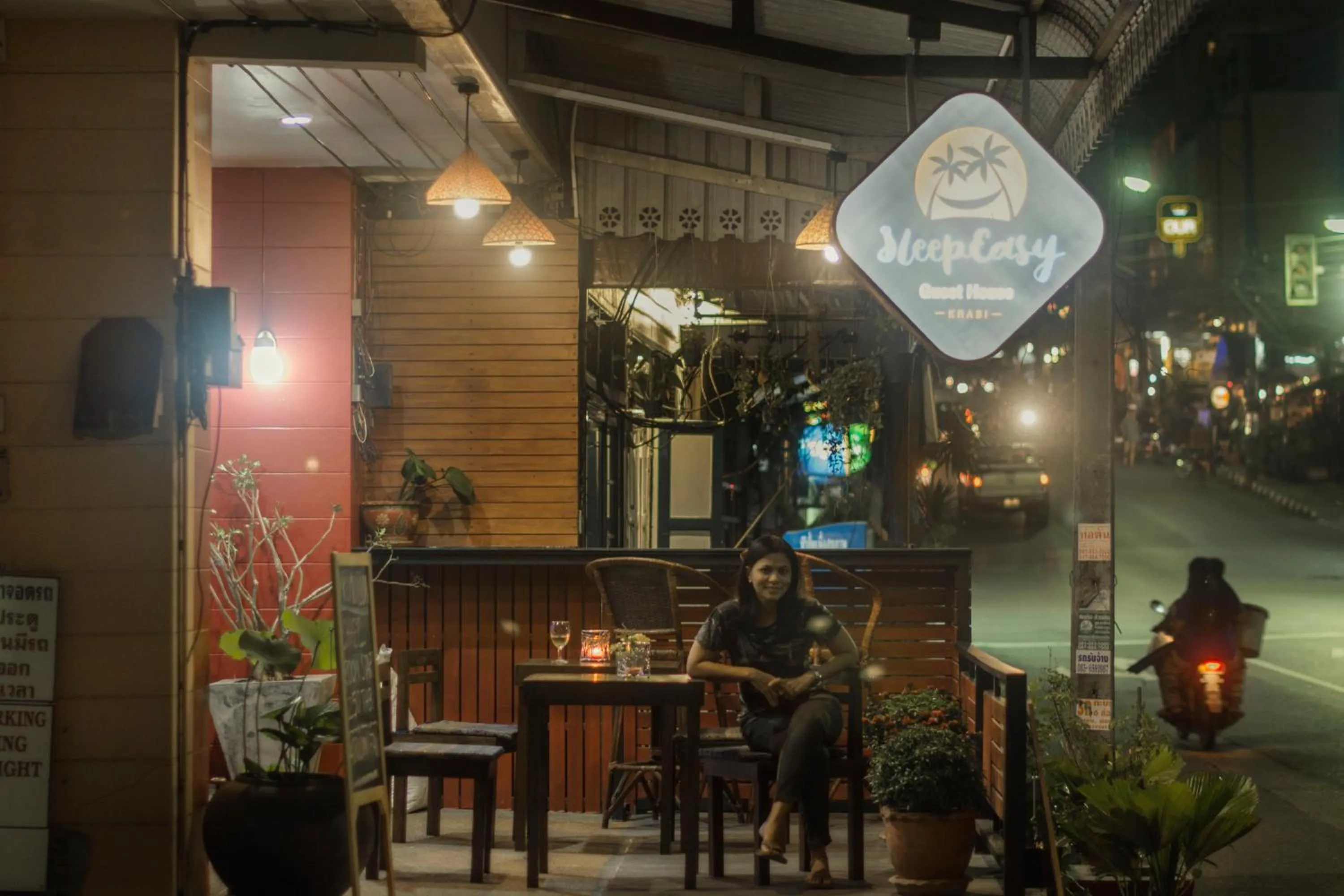 Balcony/Terrace in Sleep Easy Krabi Guest House