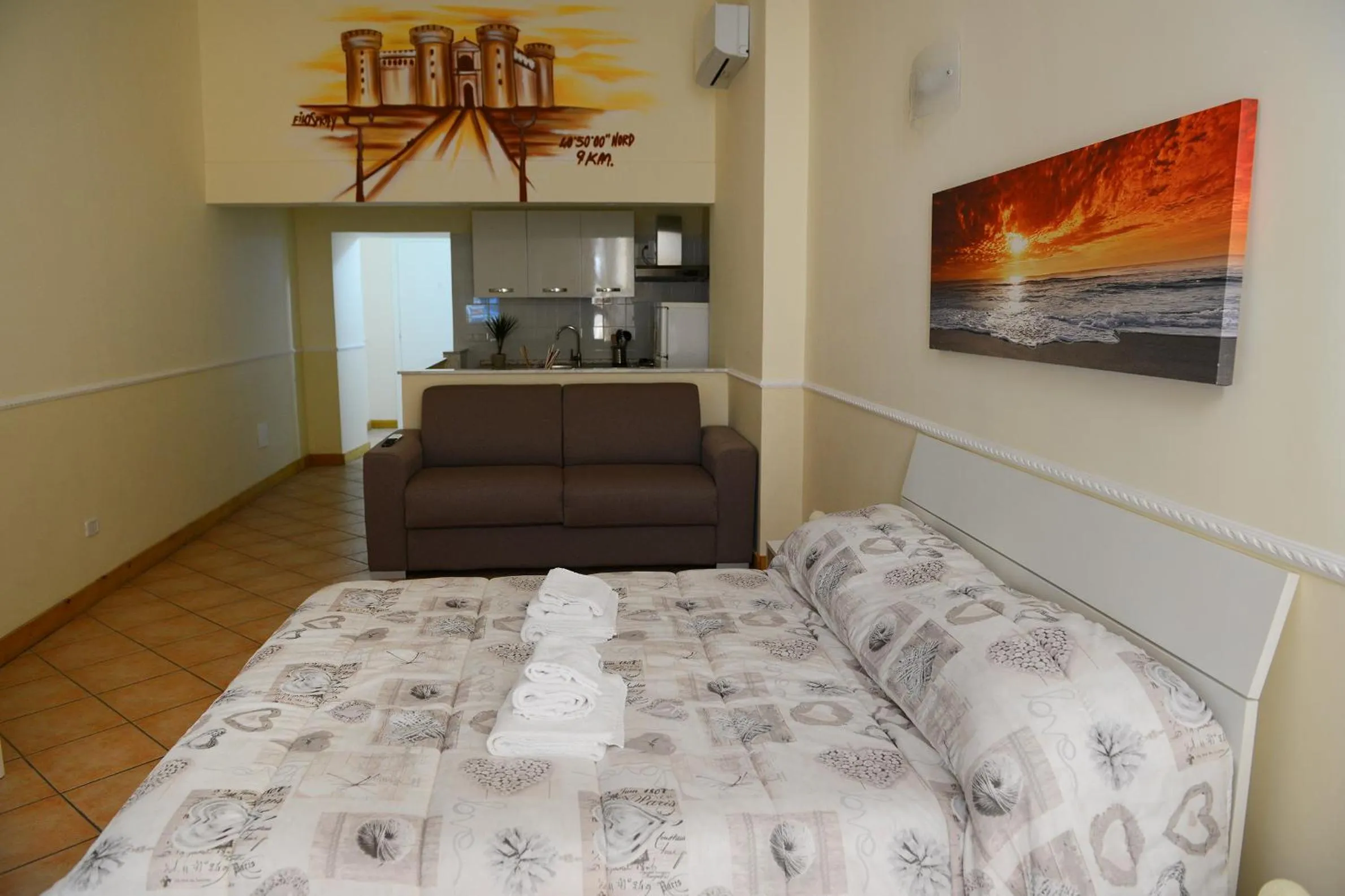 Bed in B&B La Torretta Chiaia