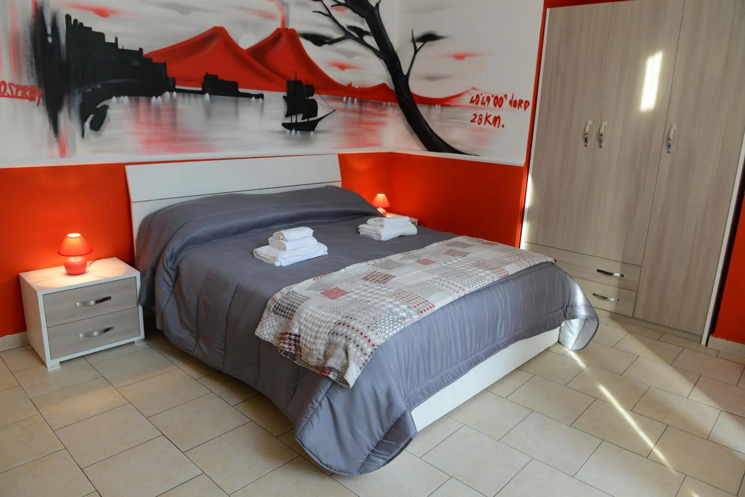 Bed in B&B La Torretta Chiaia