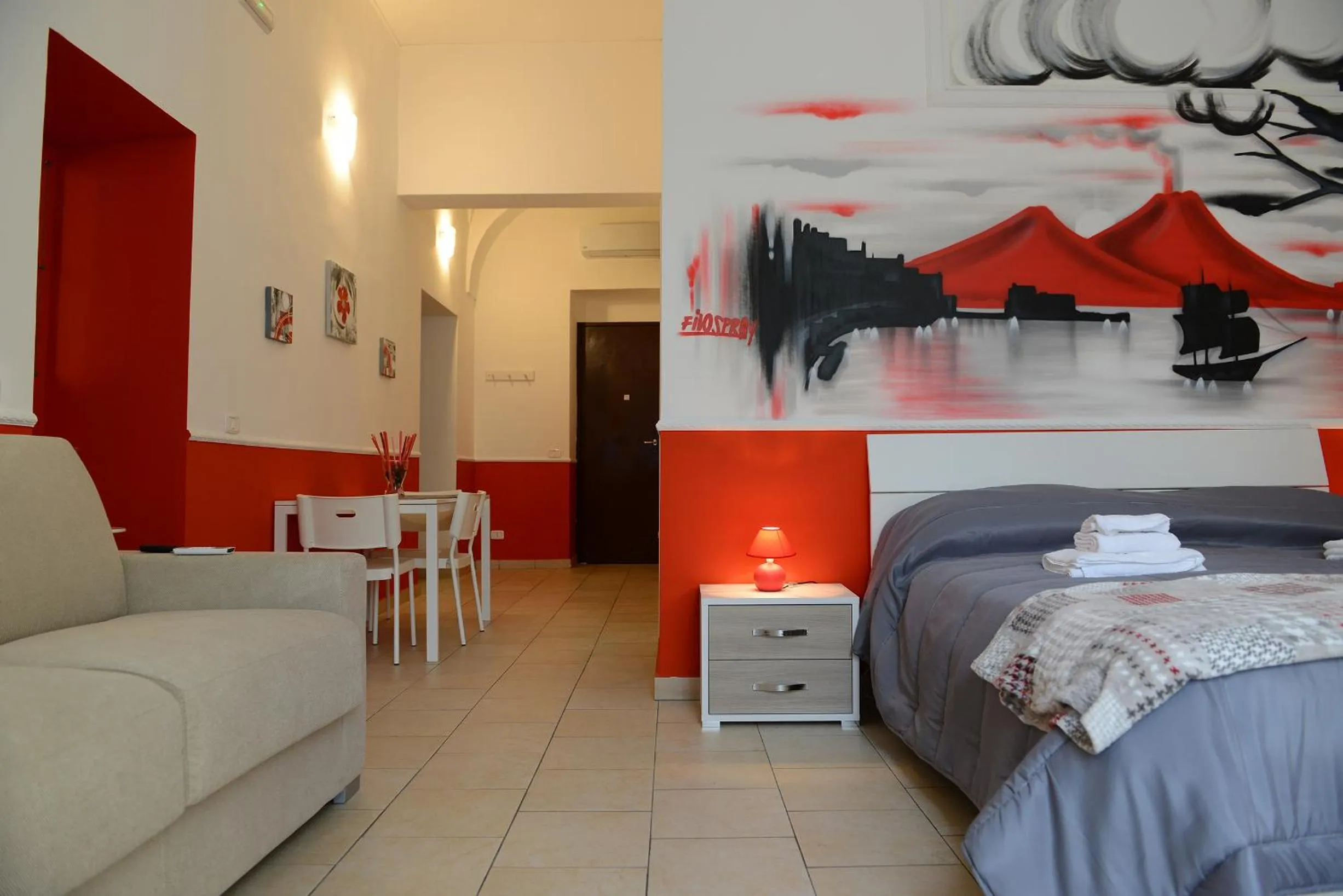 Bed in B&B La Torretta Chiaia