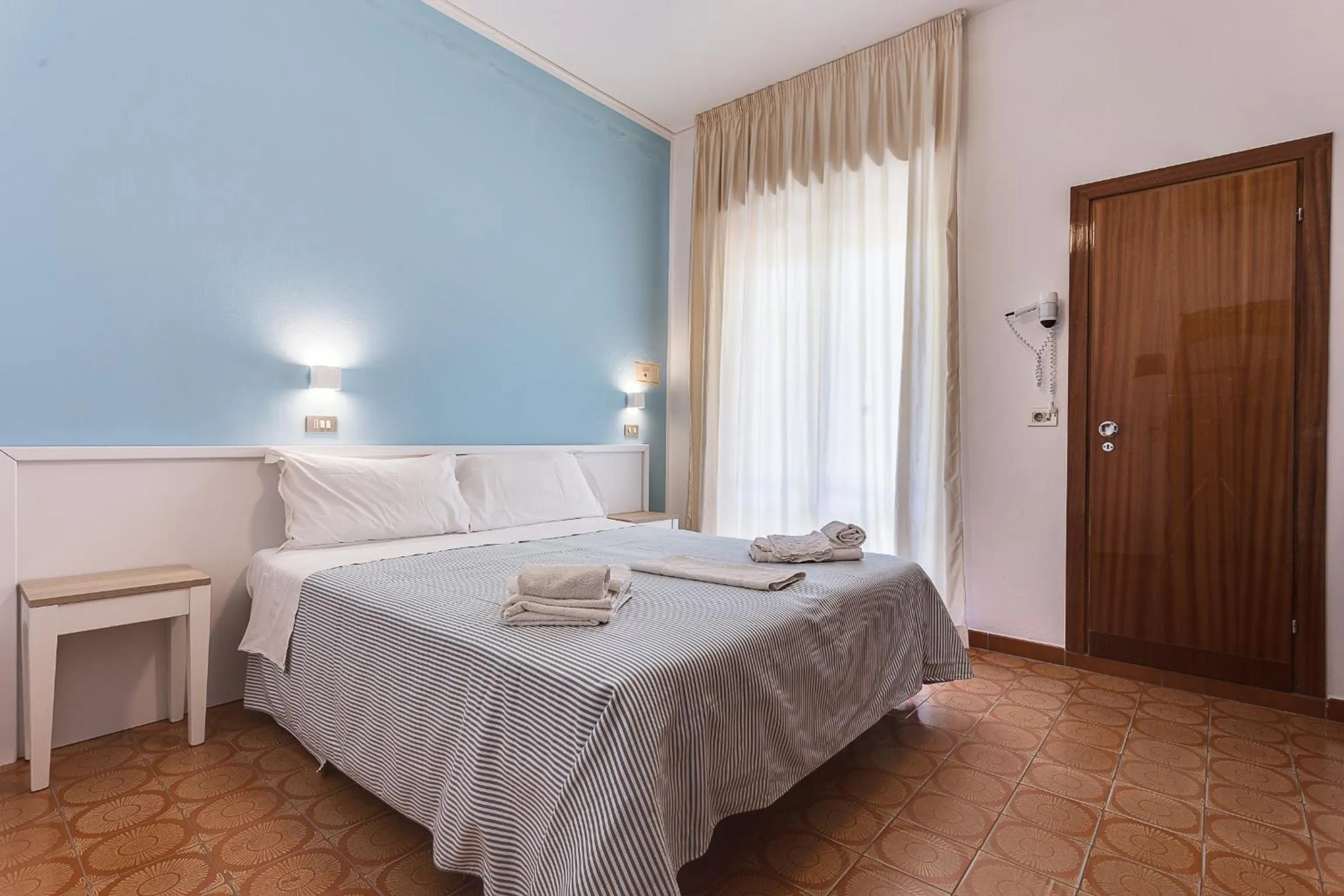 Bed in Piccolo Hotel Kursaal