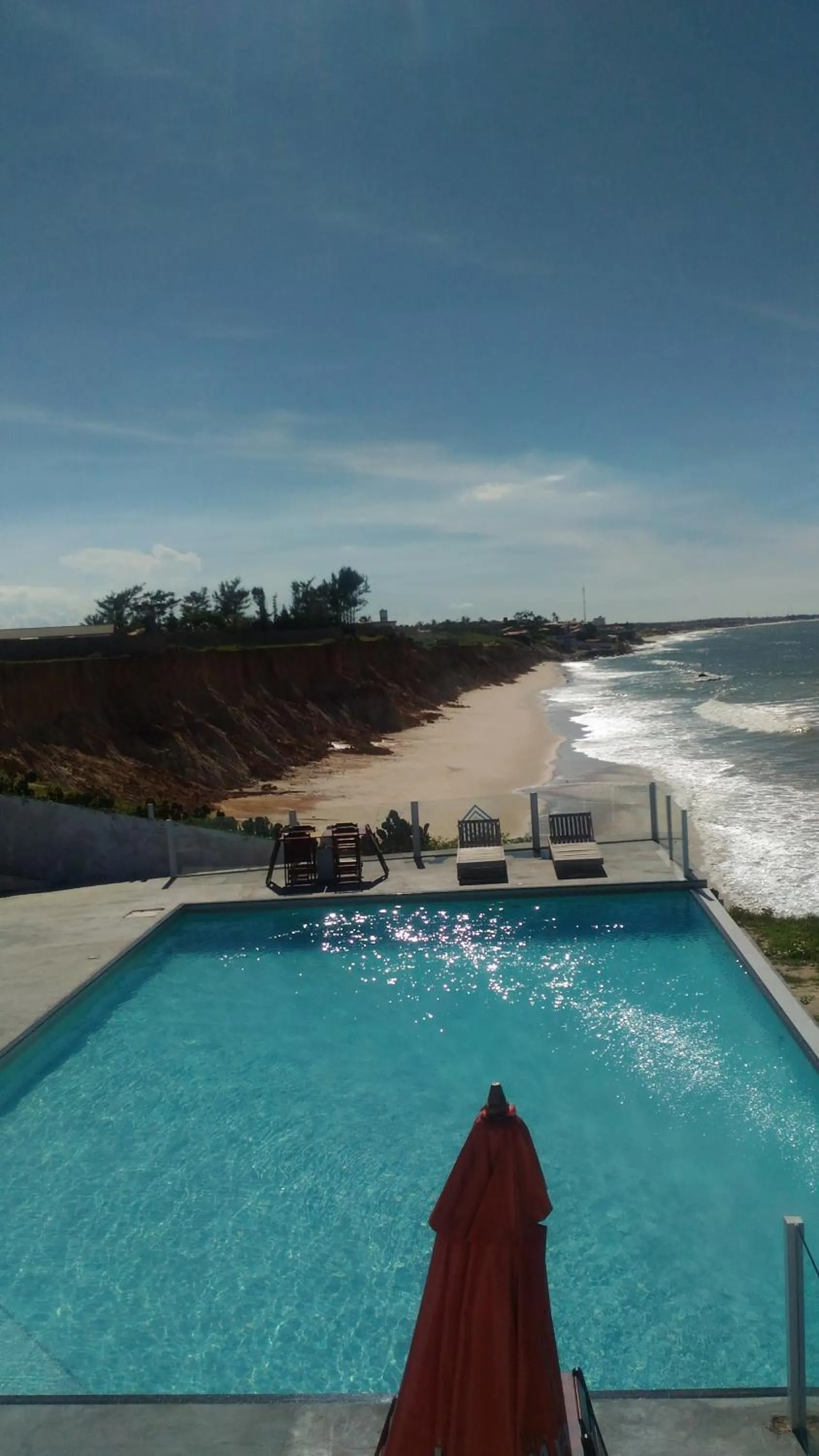 Beach in La Suite Praia Hotel