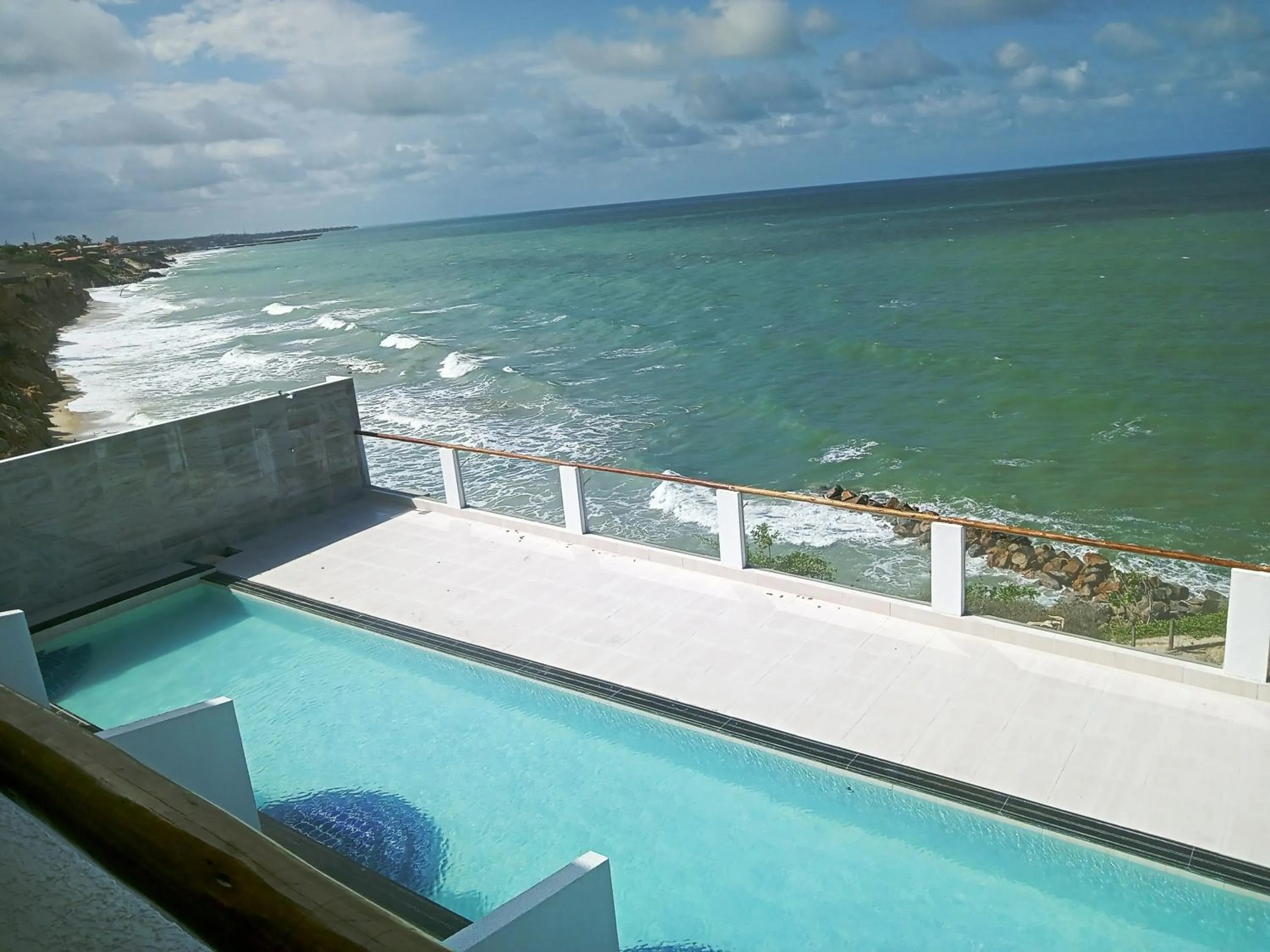 Pool view in La Suite Praia Hotel