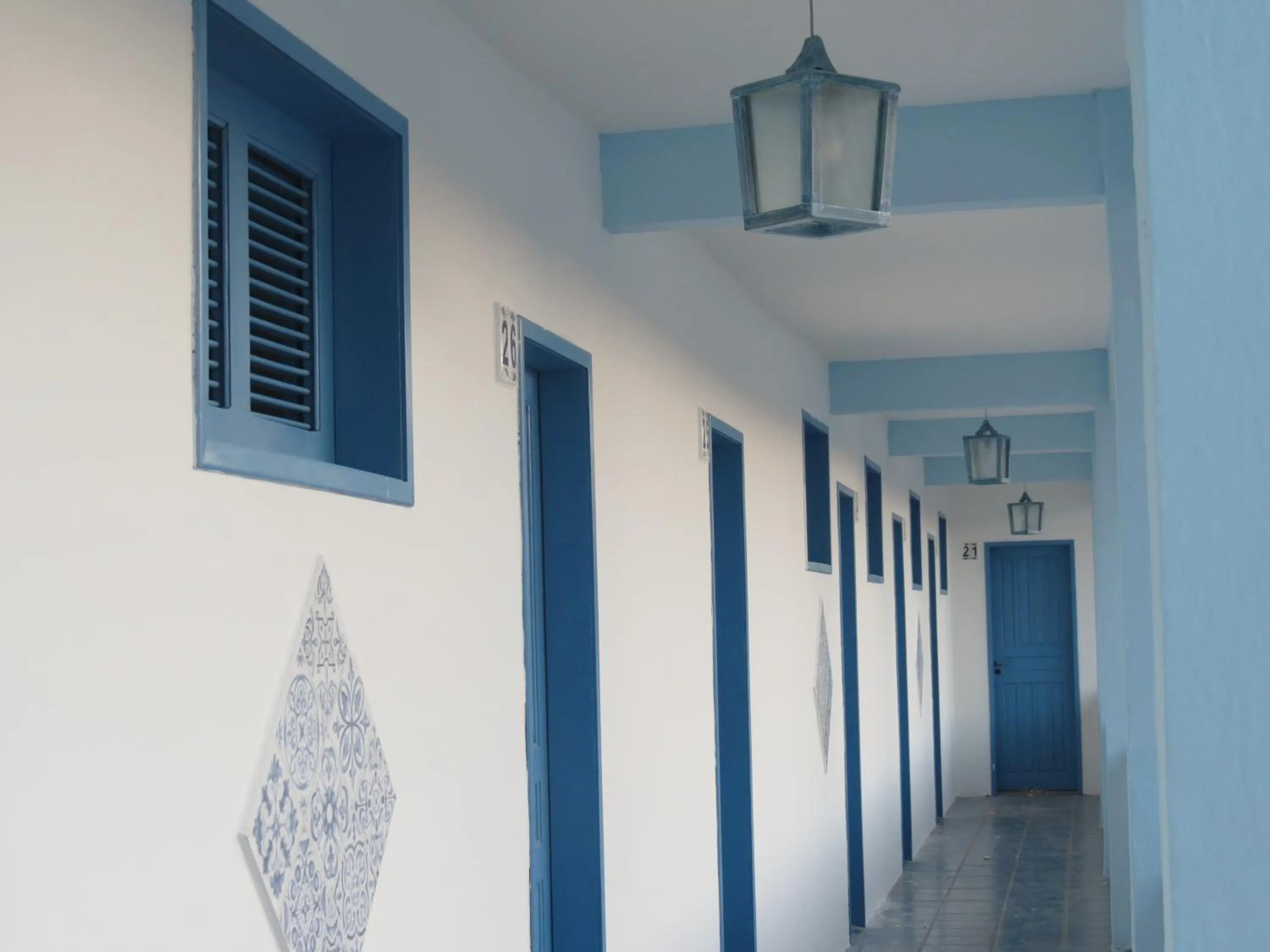 Decorative detail in La Suite Praia Hotel