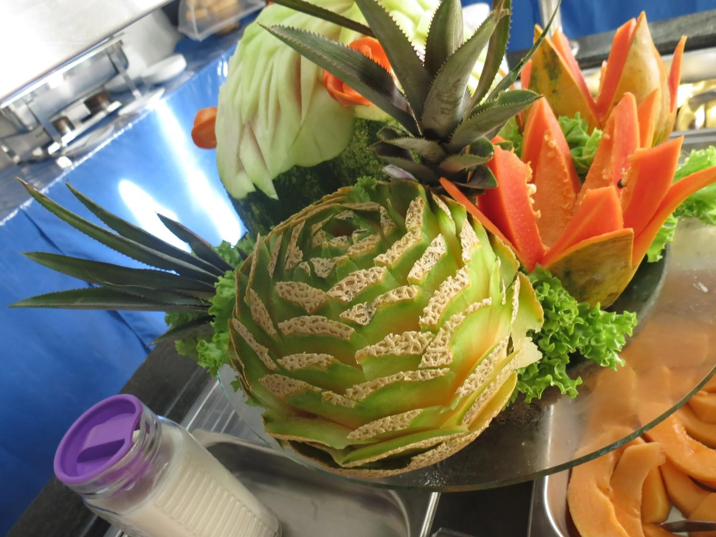 Buffet breakfast in La Suite Praia Hotel