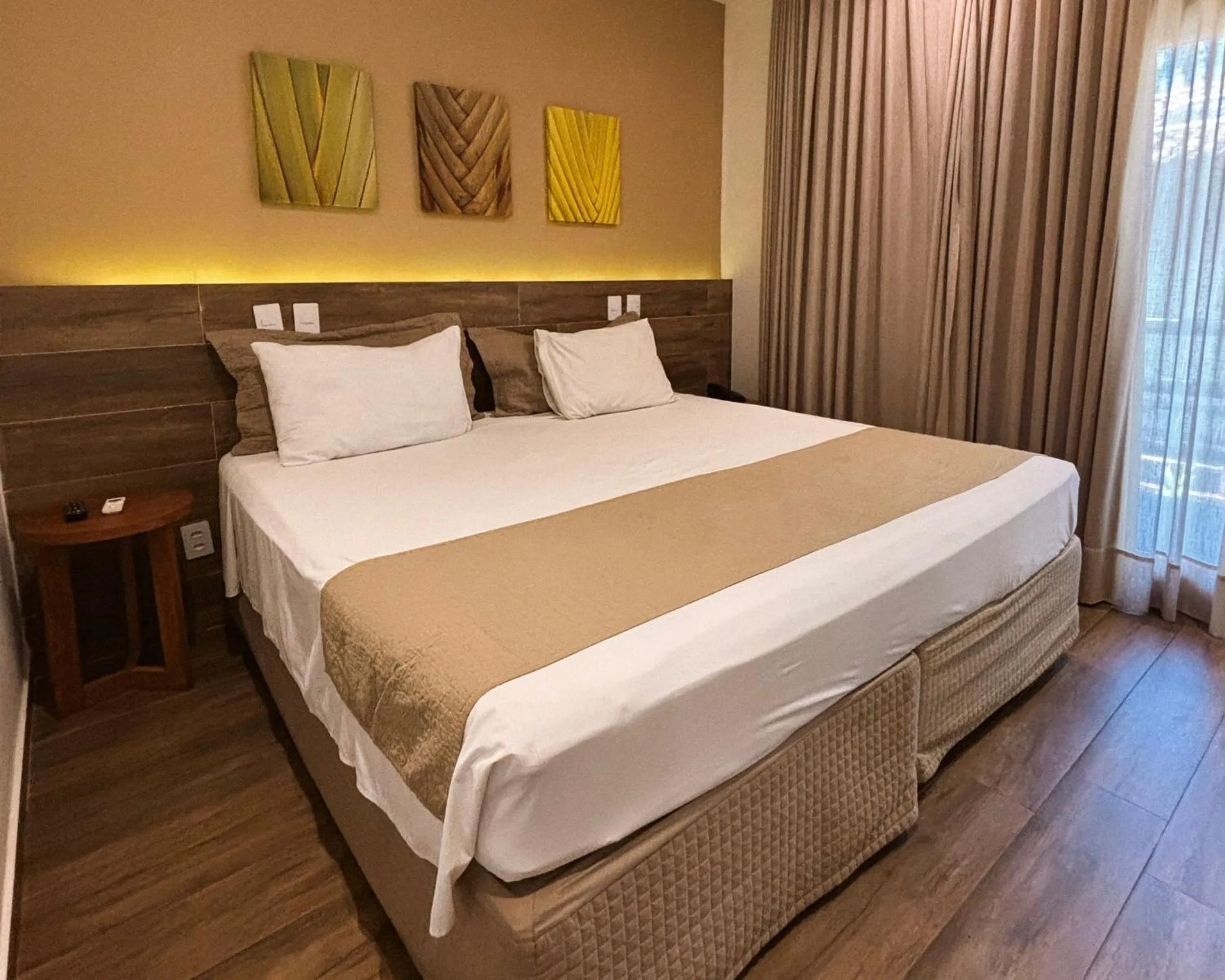 Bed in Ravenala Hotel