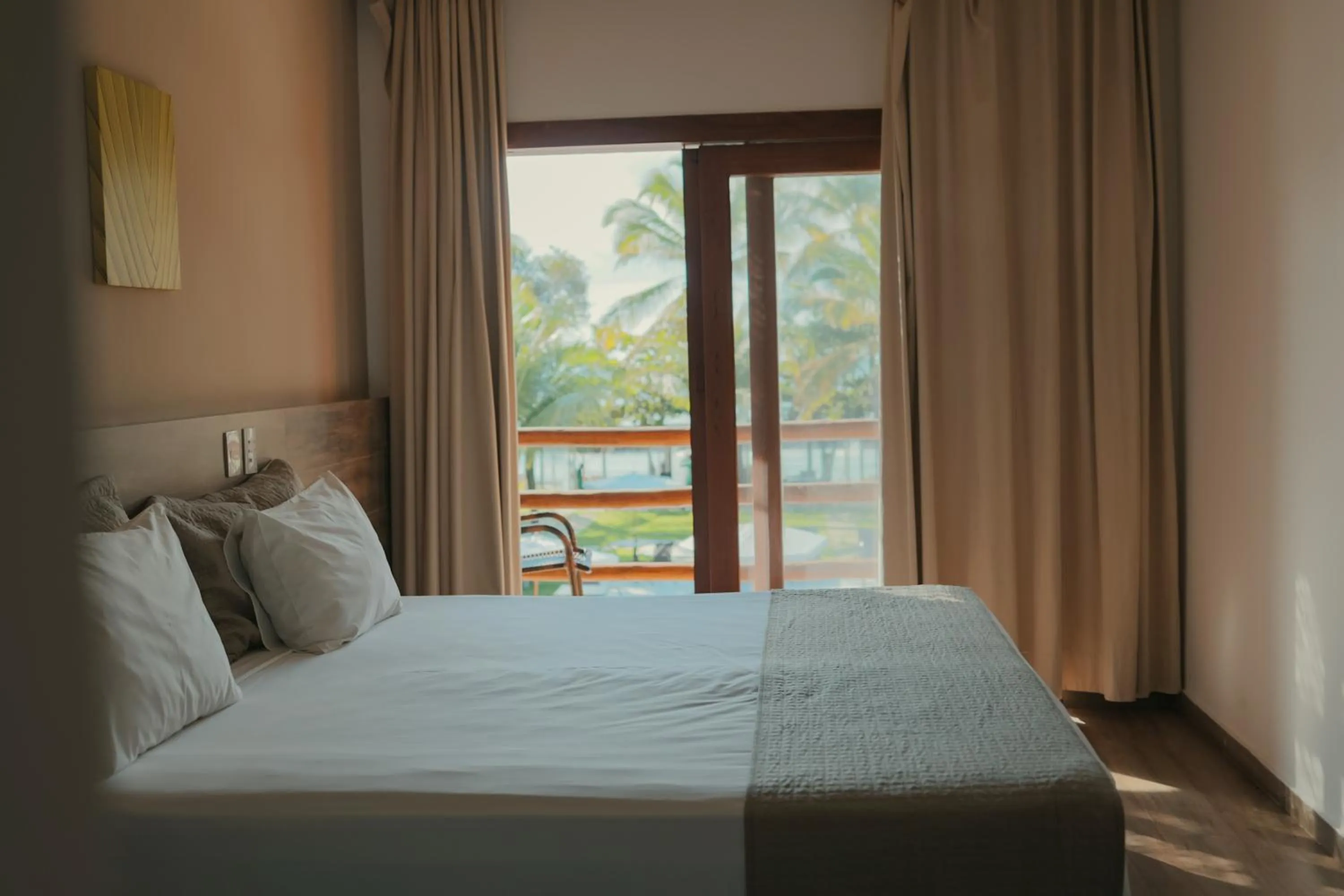 Bed in Ravenala Hotel