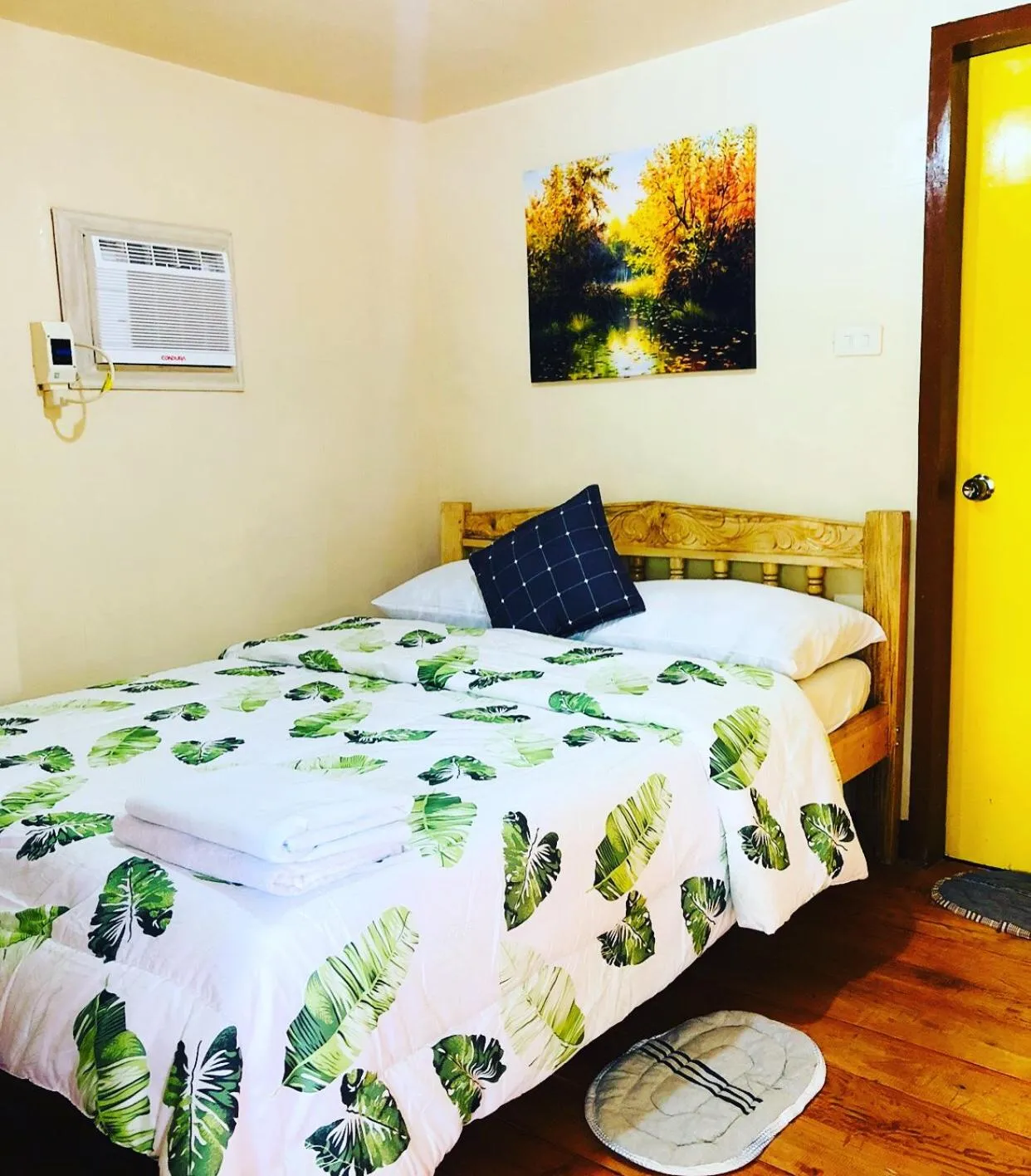 Bed in Domos Native Guest House