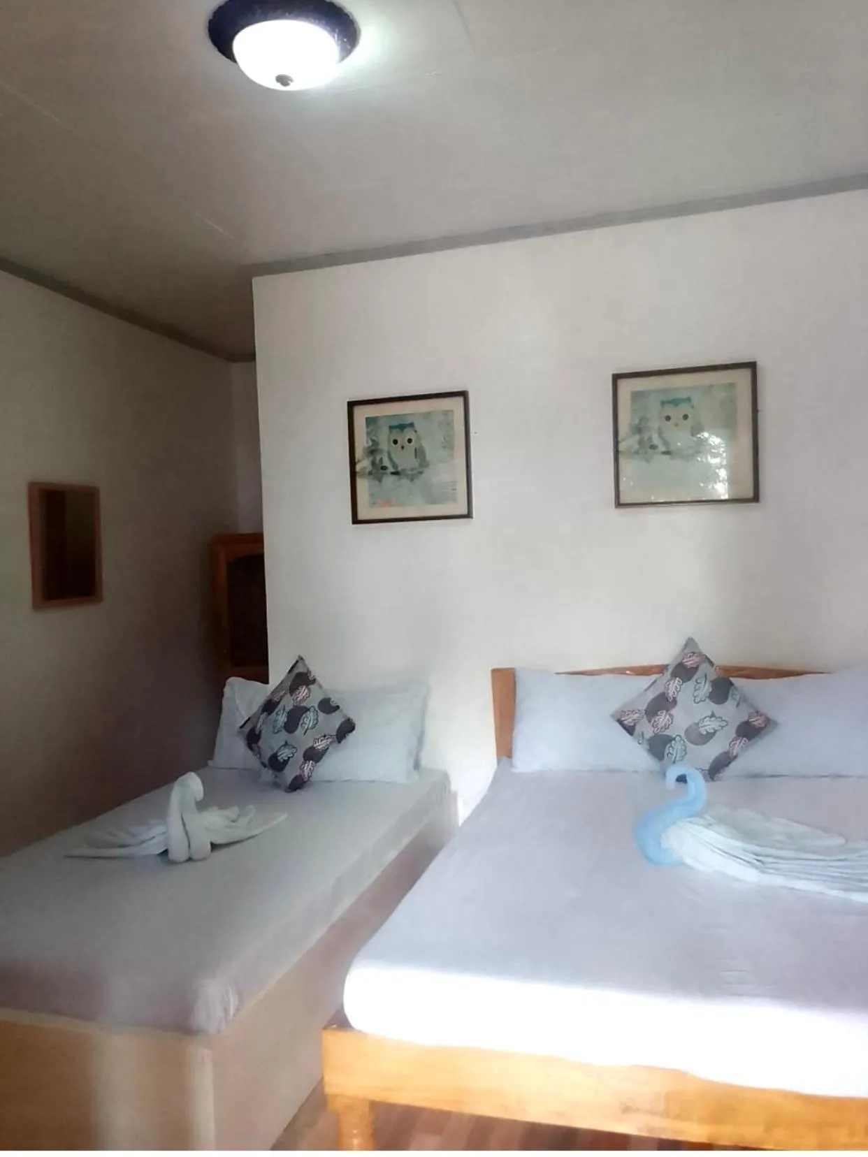Bed in Domos Native Guest House